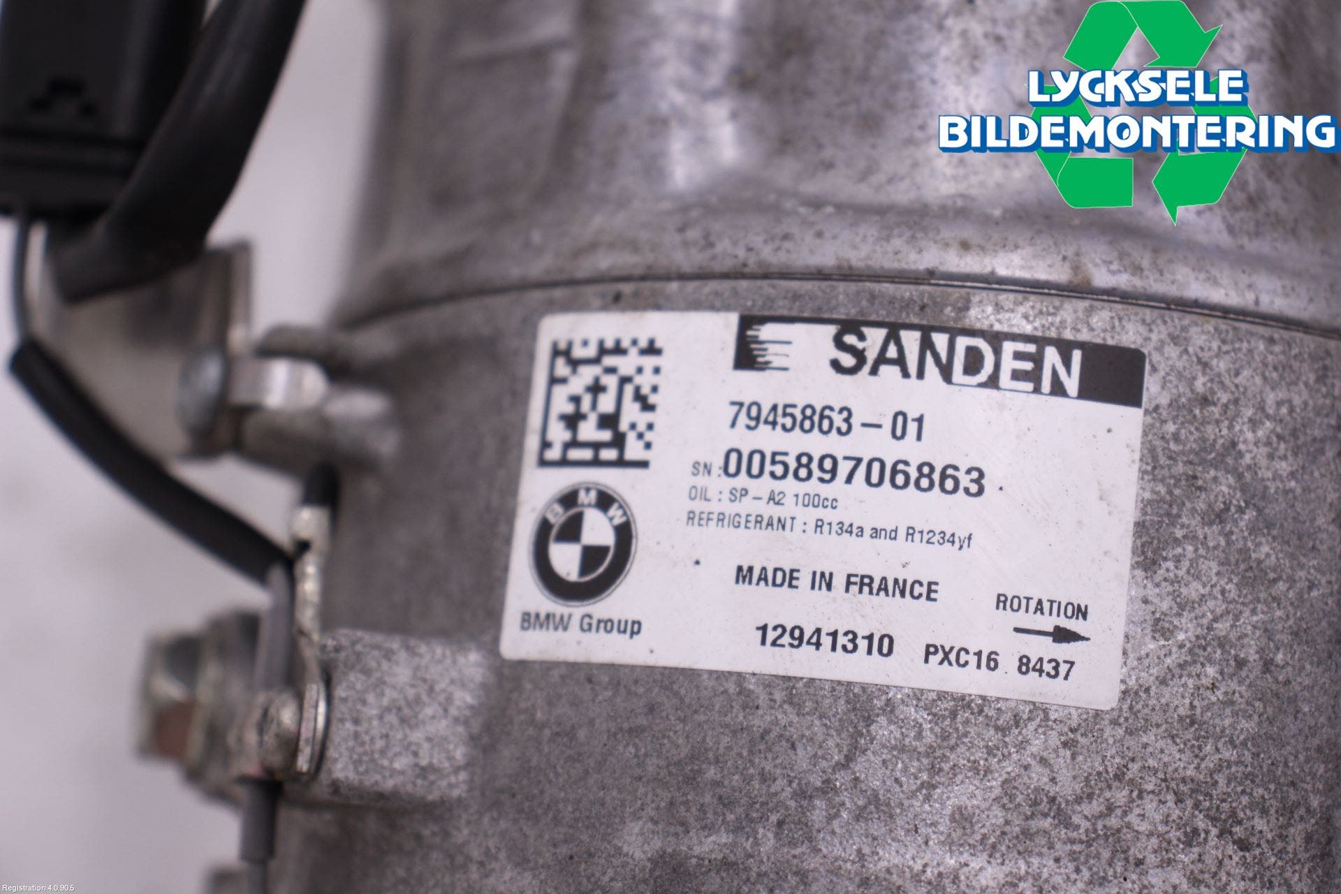 BMW 5 G30/G31/F90 17-23 Ac Kompressor