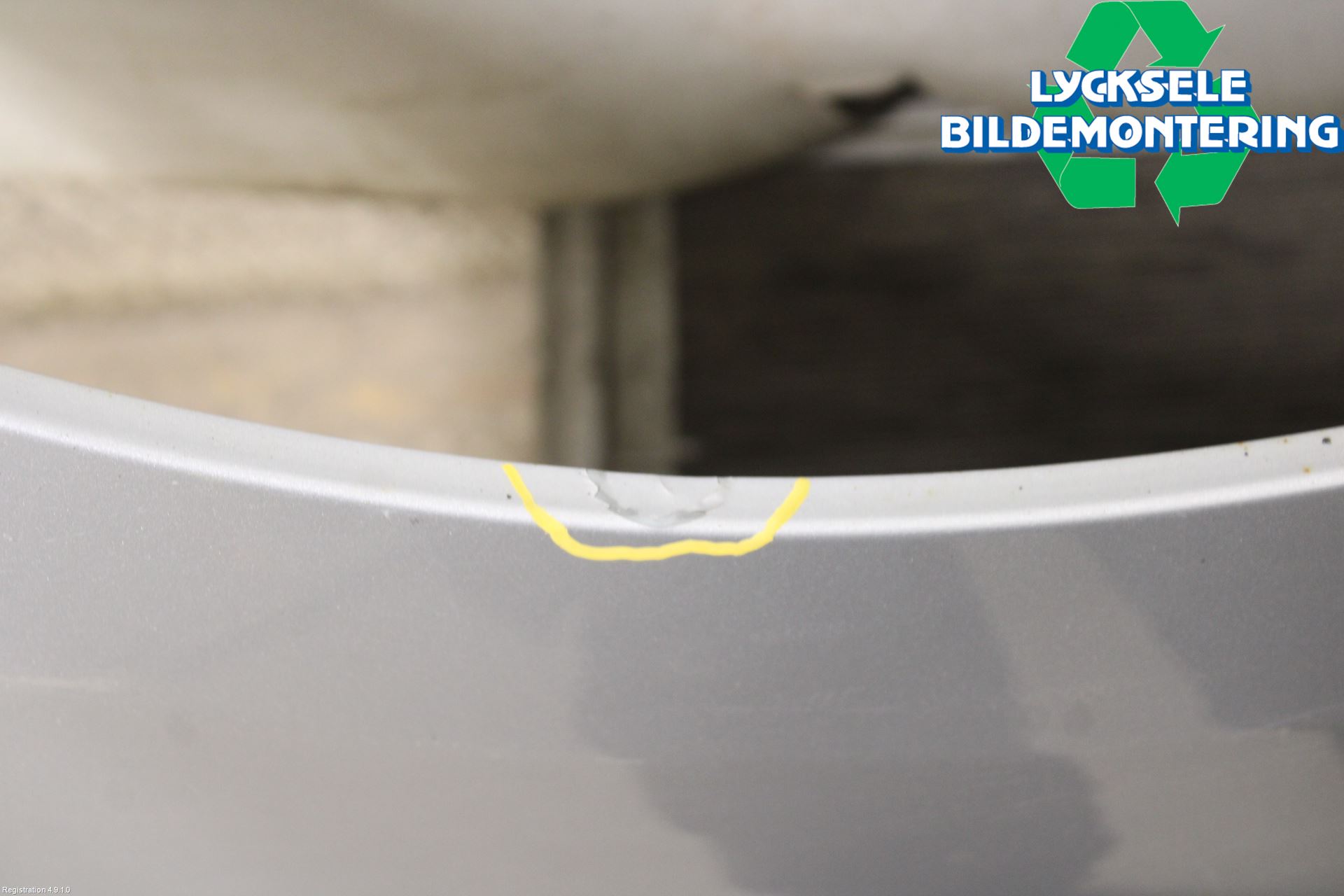 Citroen BERLINGO 08-18 Skärm Fram Vänster