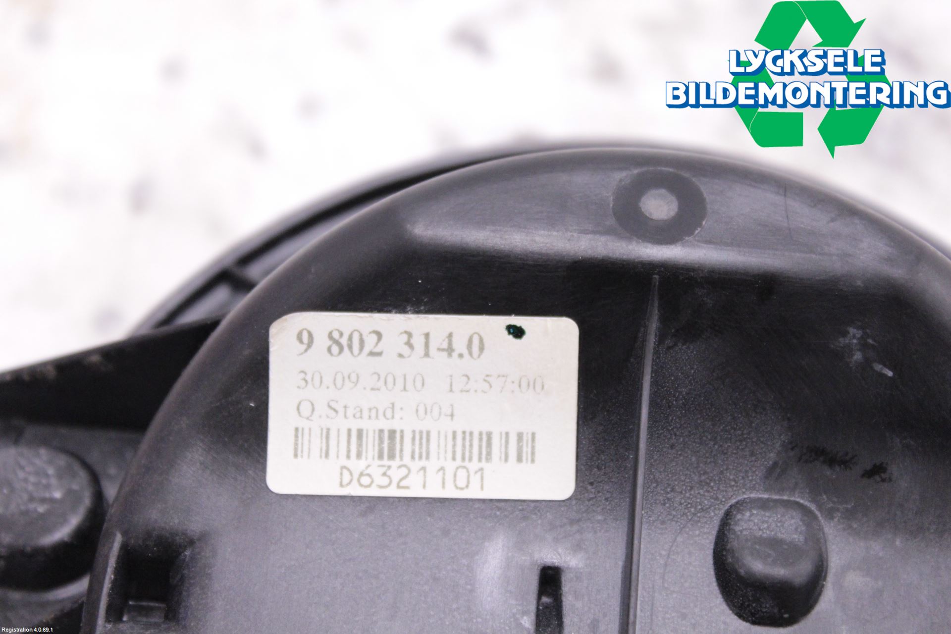 Mini COUPE R56 05-14 Bakluckehandtag