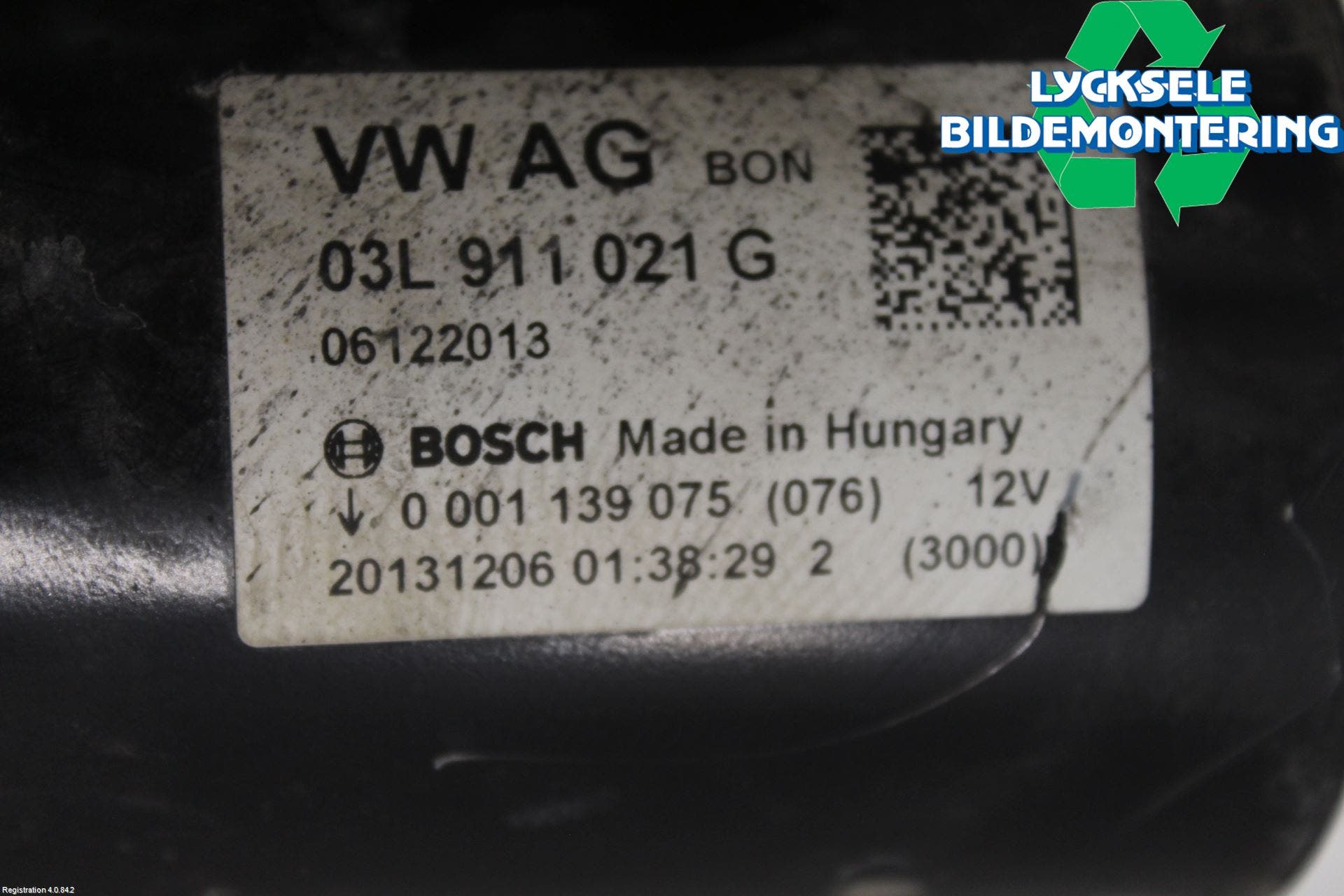 Audi A4 12-15 Startmotor Diesel