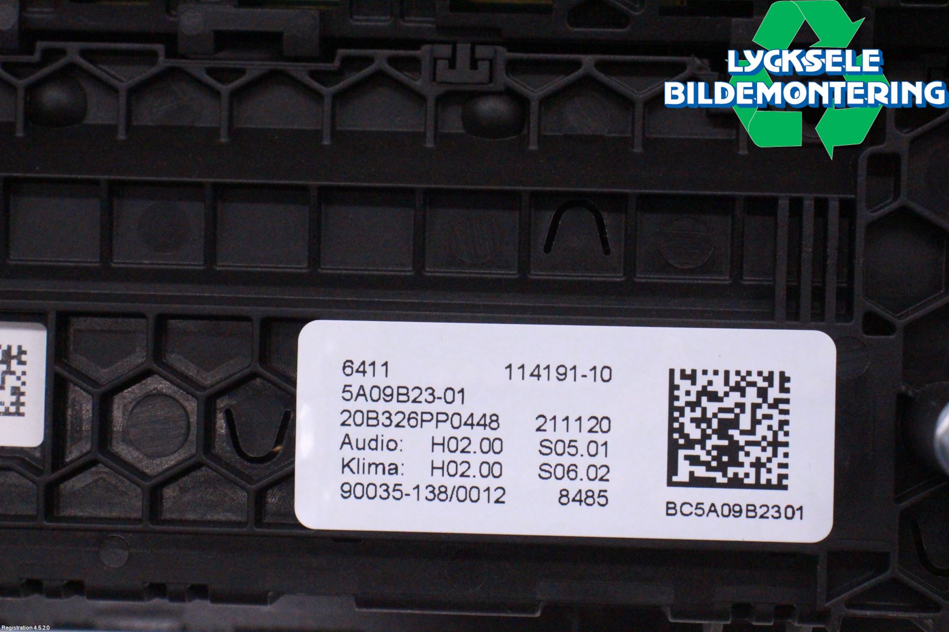 BMW 5 G30/G31/F90 17-23 Ac Styrenhet Ac Manöveren