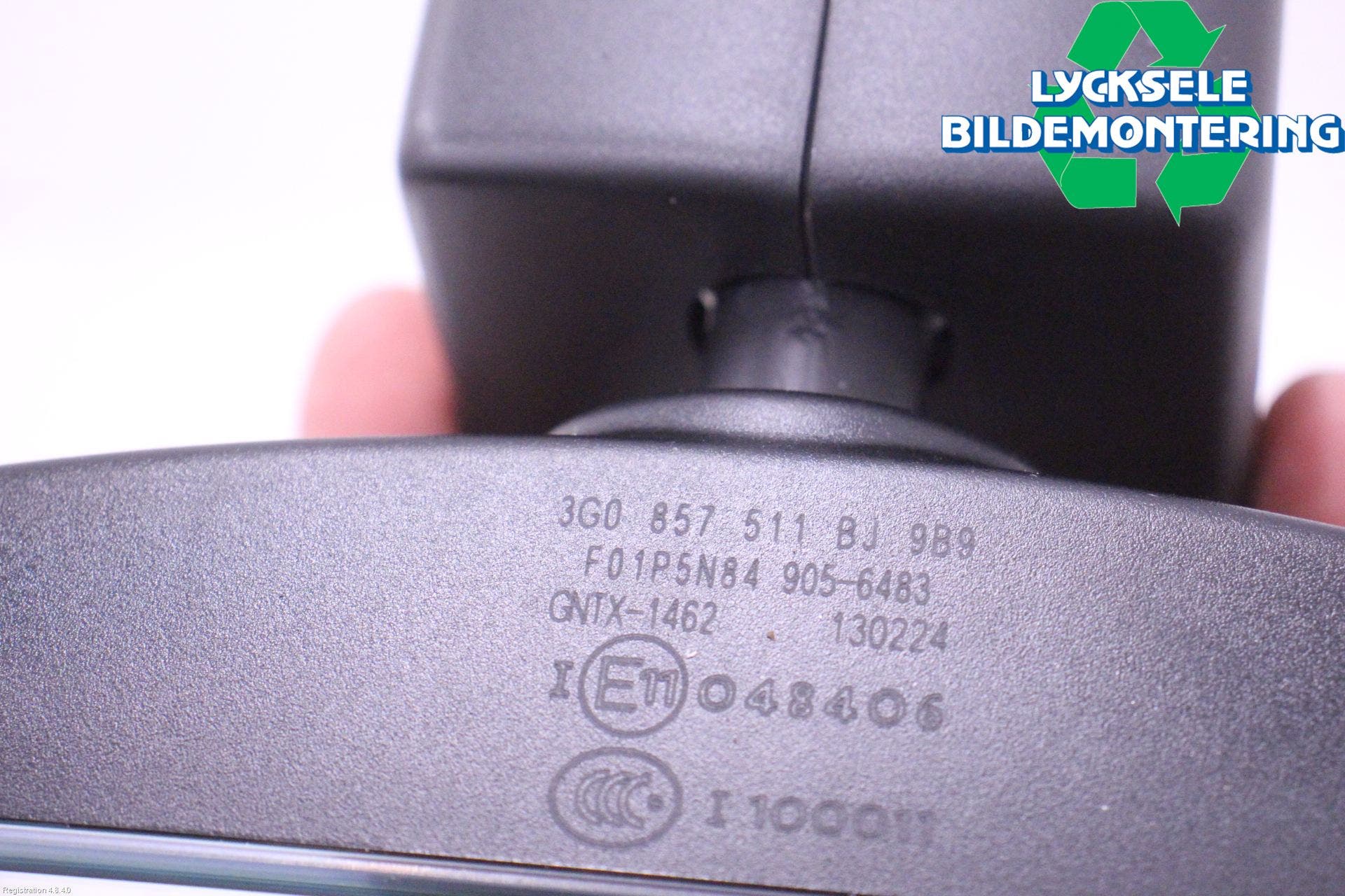 Alfa VW TIGUAN 24- Spegel Invändig El