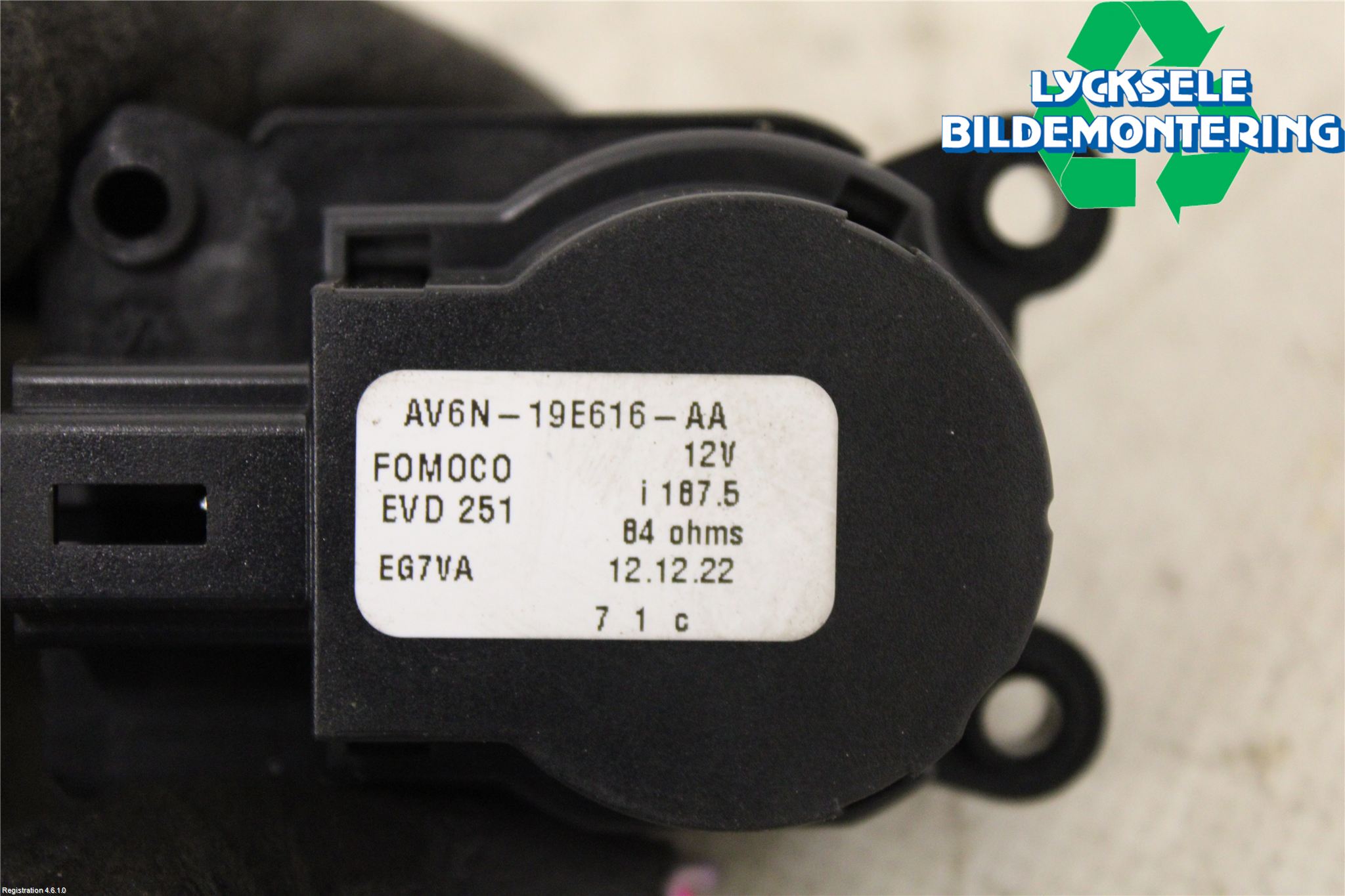 Ford TRANSIT/TOURNEO CONNECT 13-22 Värme Reglermotor