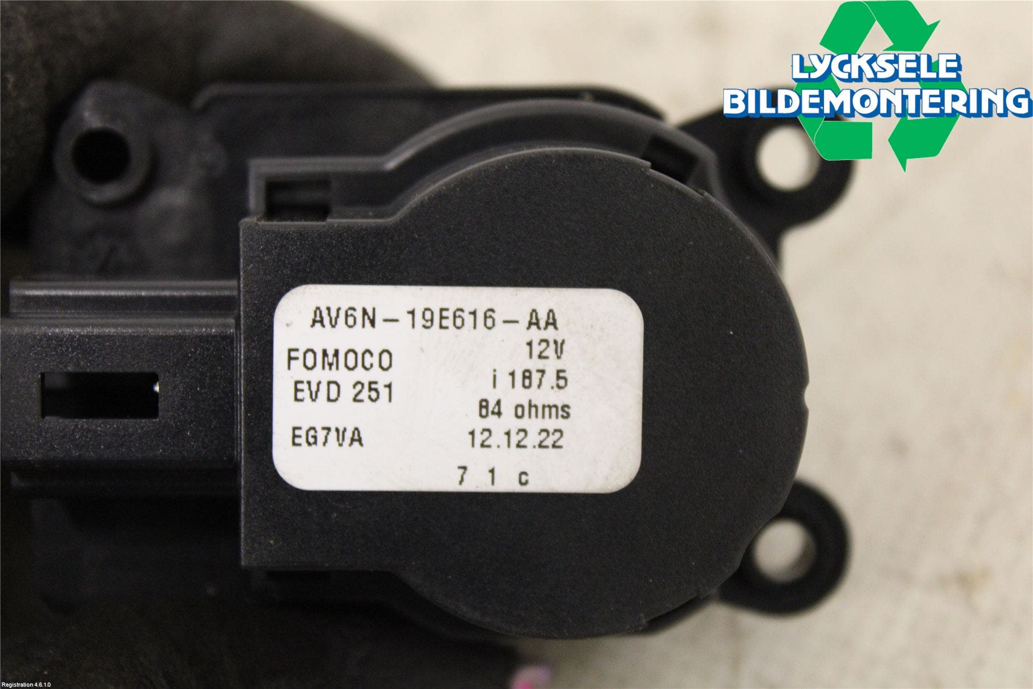 Ford TRANSIT/TOURNEO CONNECT 13-22 Värme Reglermotor