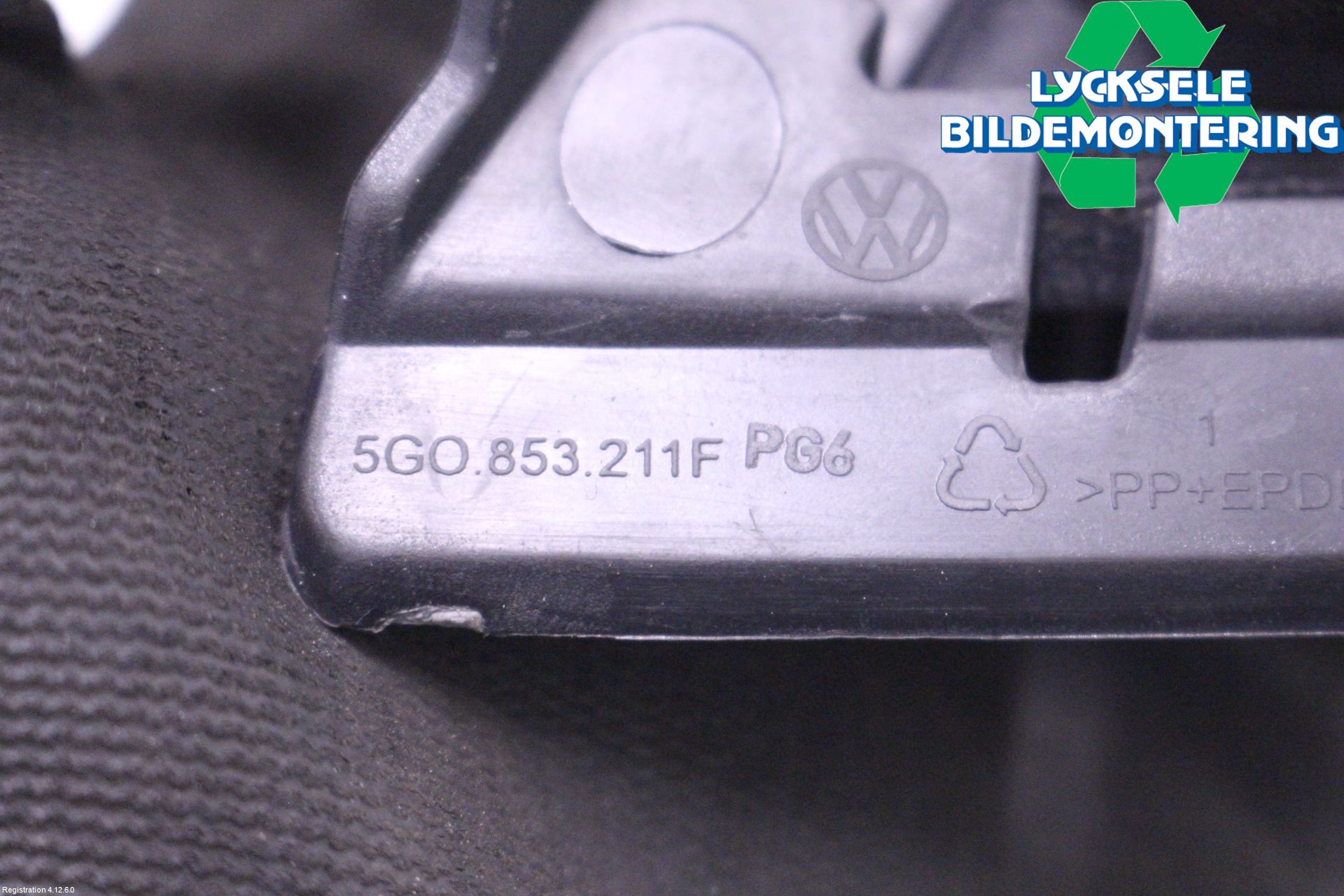 Volkswagen VW GOLF / E-GOLF VII 13-20 Dimljussarg Fram