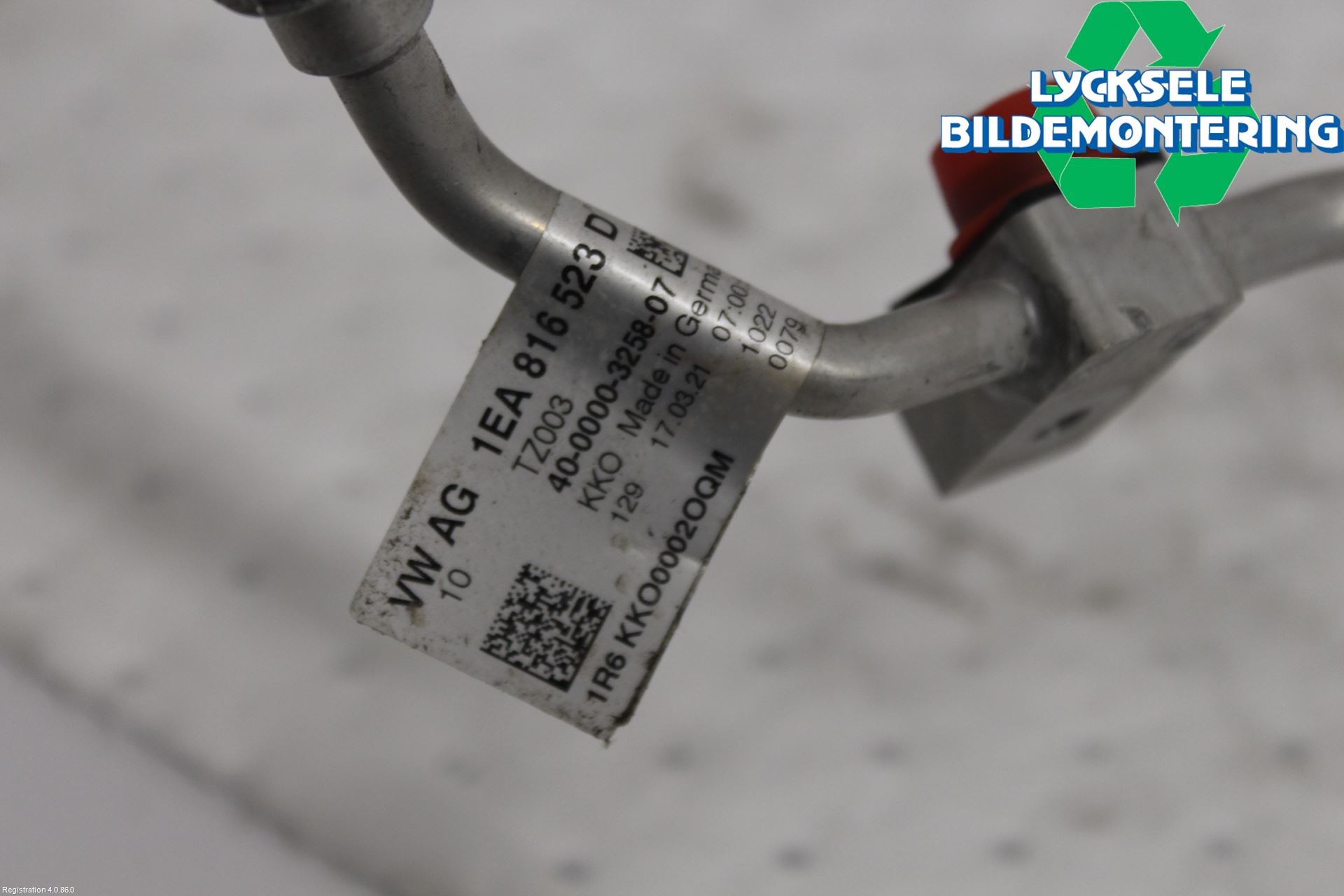 Volkswagen VW ID.3 21- Ac Slang-Rör