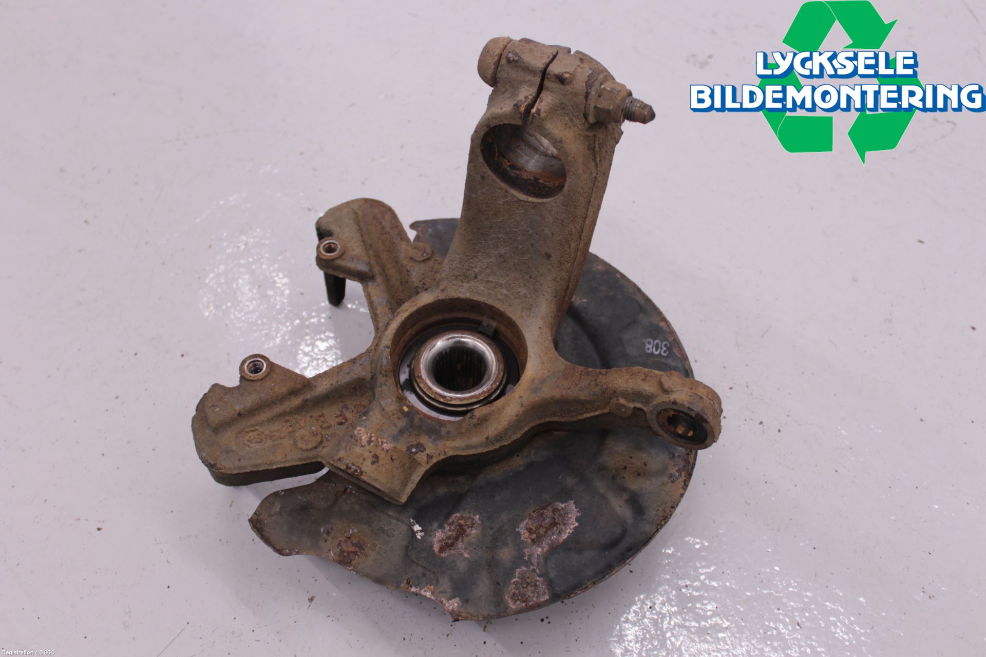 Volkswagen VW POLO 10-17 Styrspindel Lagerhus Hö