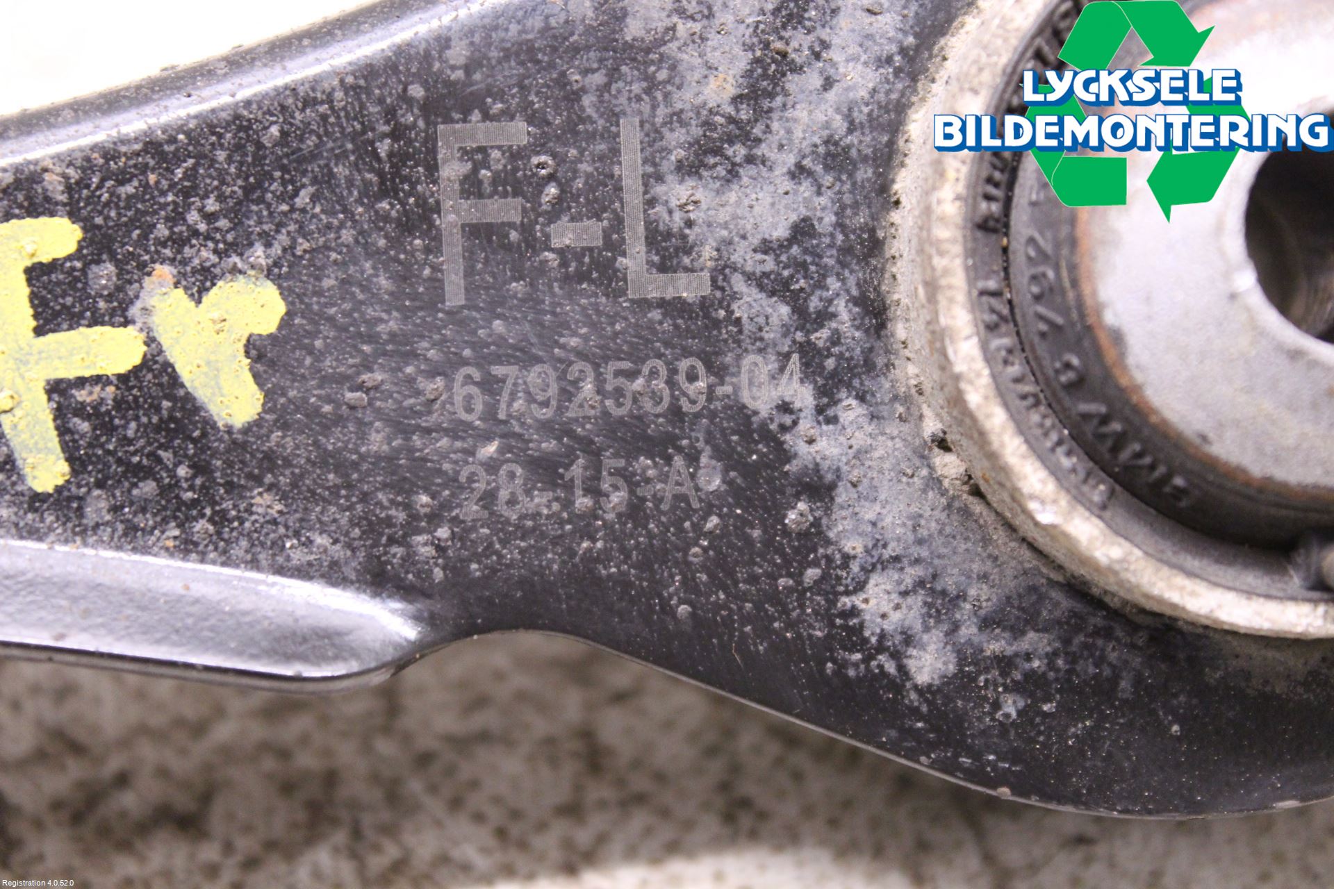 BMW 1 F20/F21 11-19 Bärarm Bak Vänster