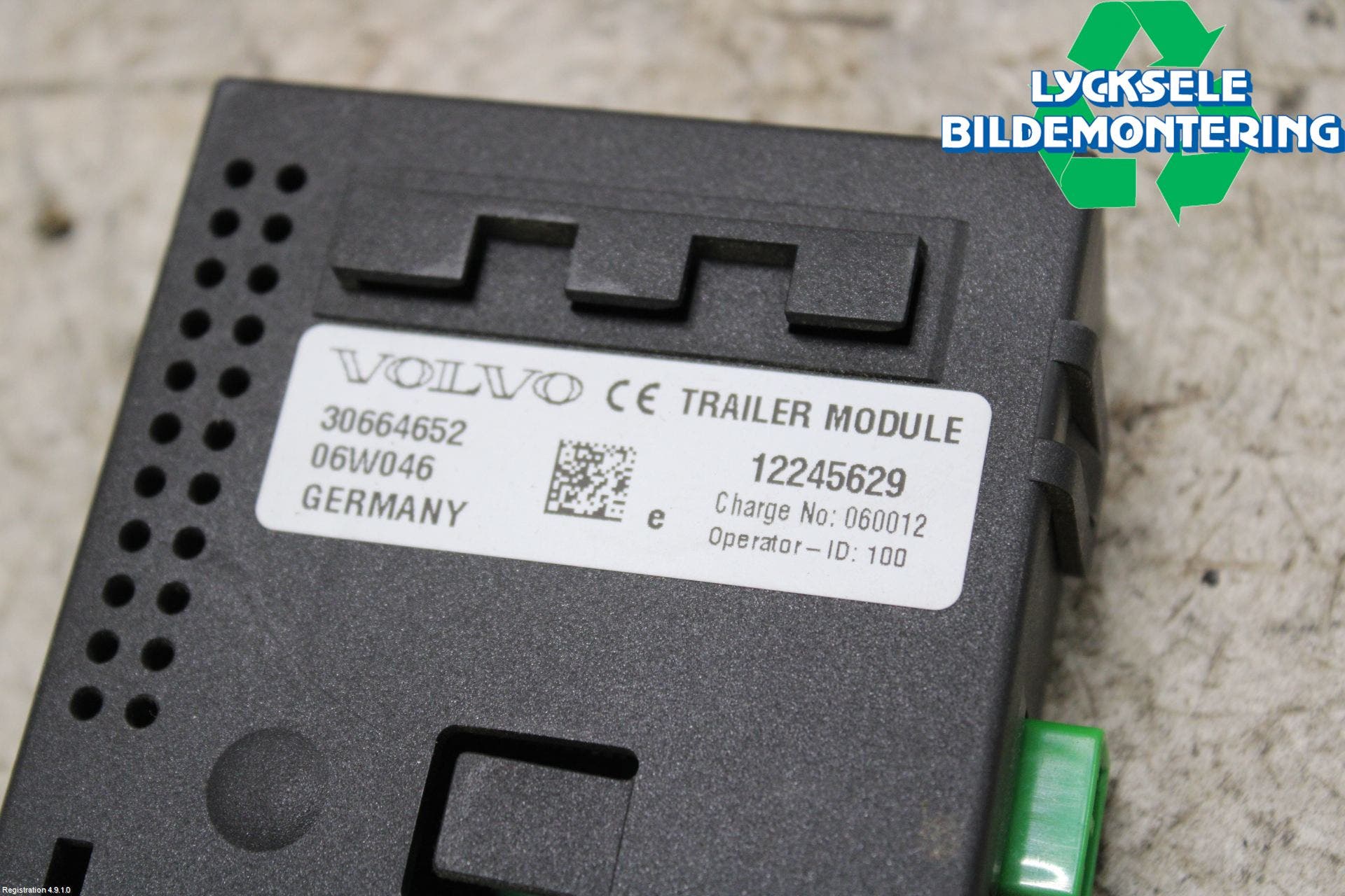 Volvo V70 05-08 Styrenhet Dragkrok