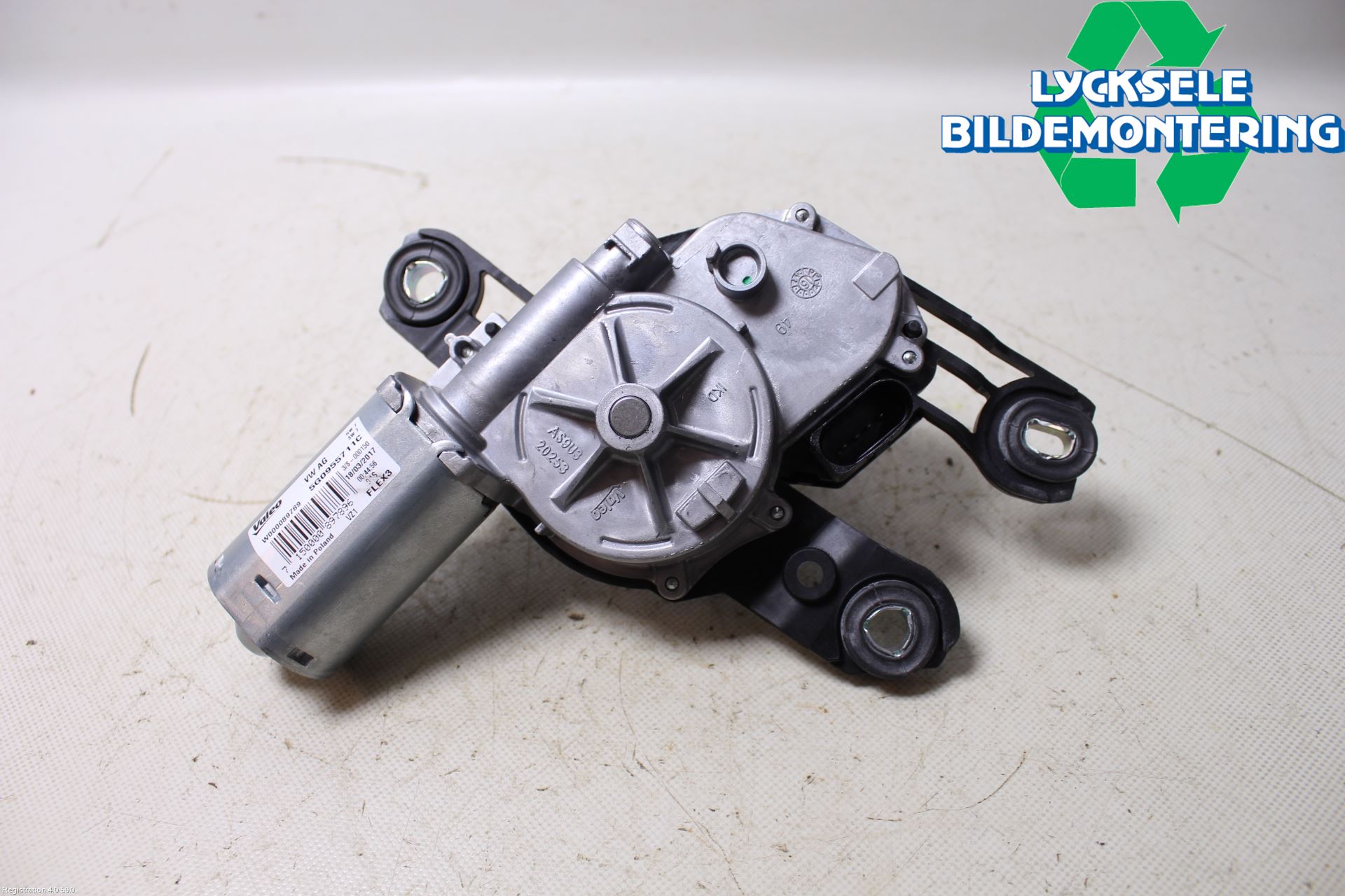 Volkswagen VW TIGUAN 16-24 Torkarmotor Baklucka