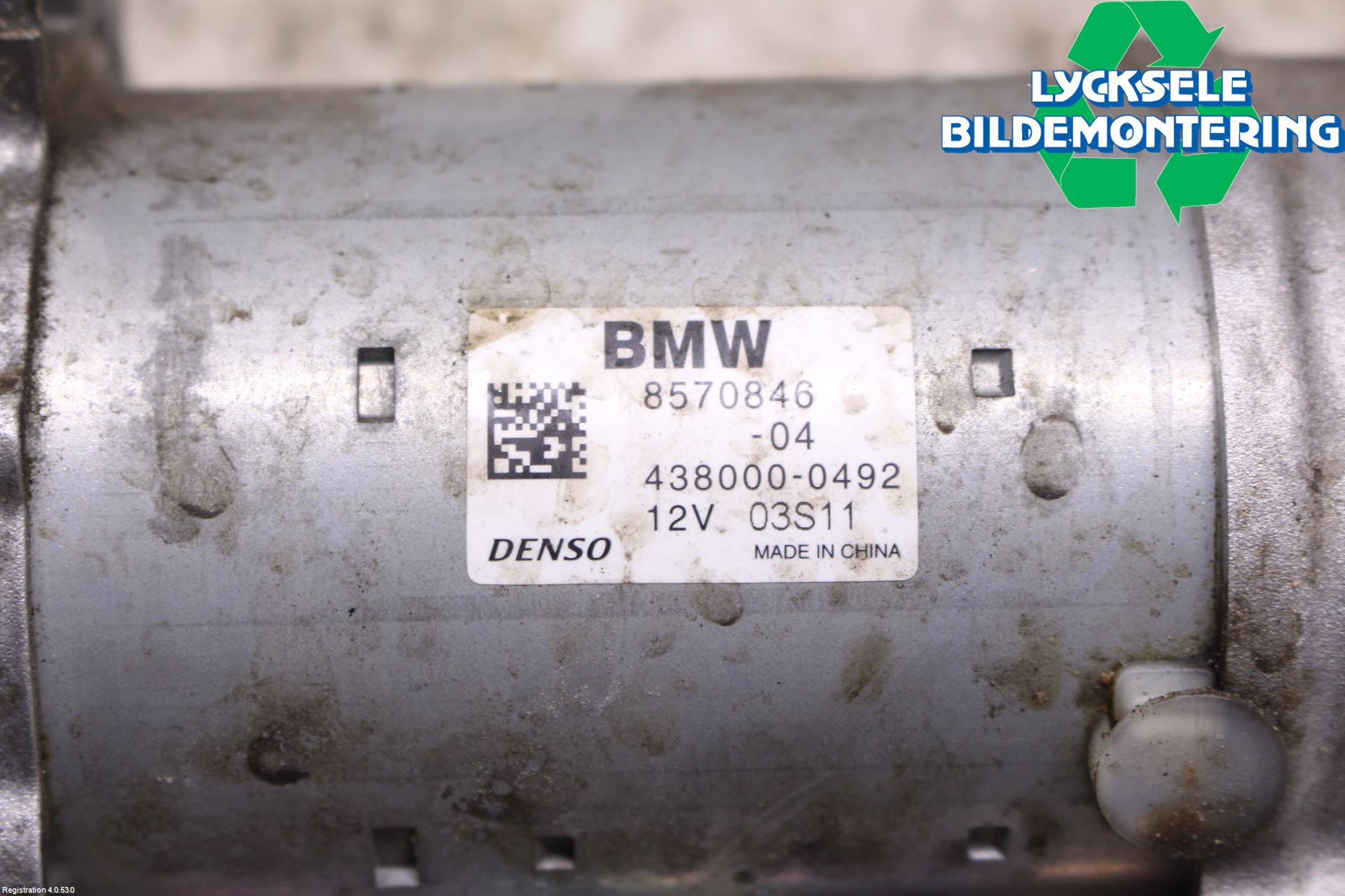 BMW 5 F10/F11/F18 09-17 Startmotor Diesel