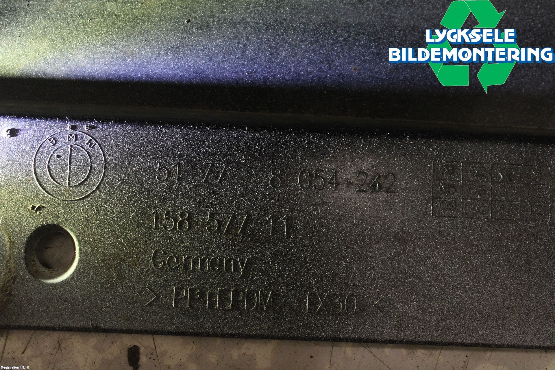 BMW 3 F30/F31/F80 12-19 Sidokjol Hö