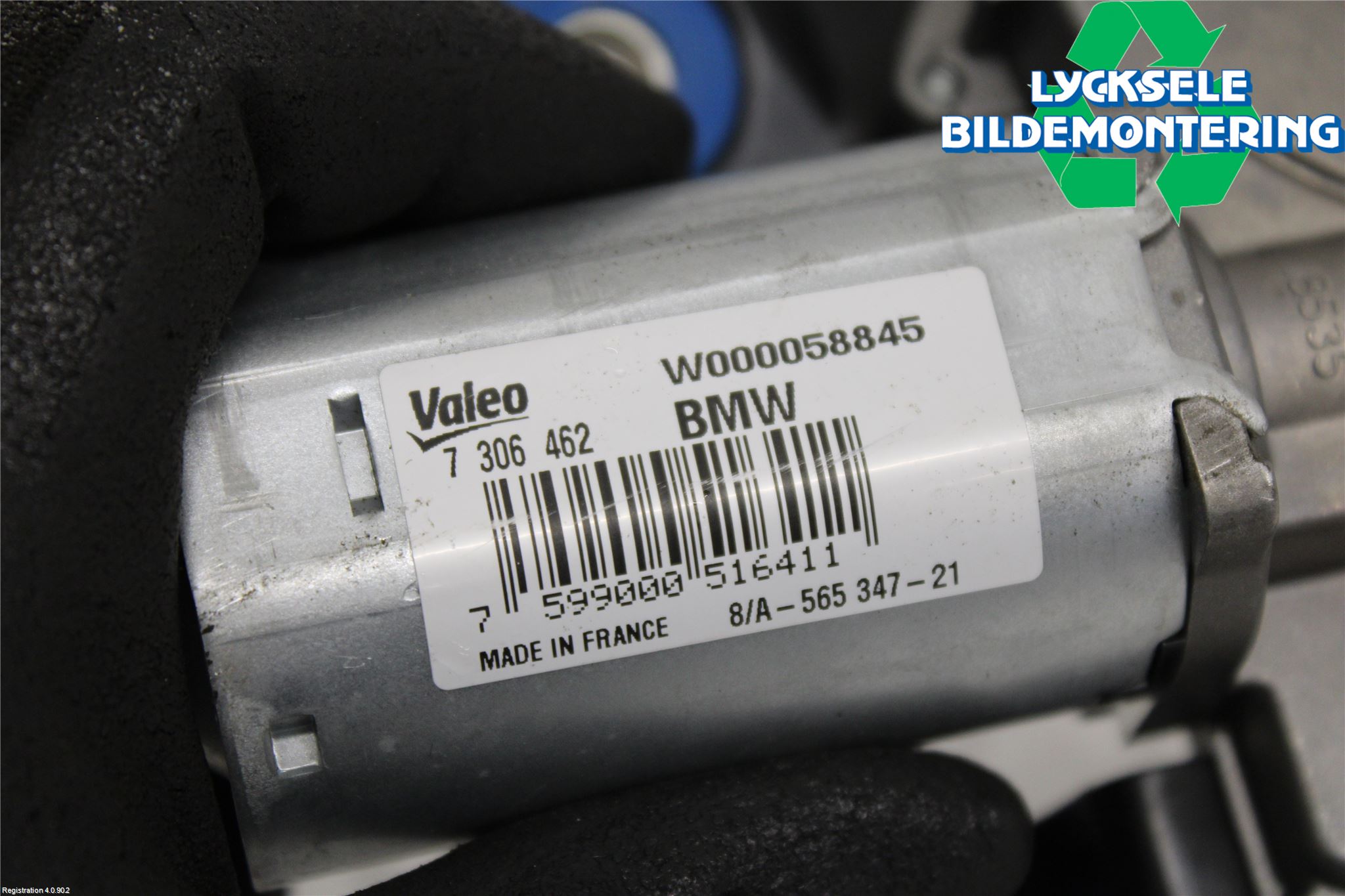 BMW i3 I01 13-22 Torkarmotor Baklucka