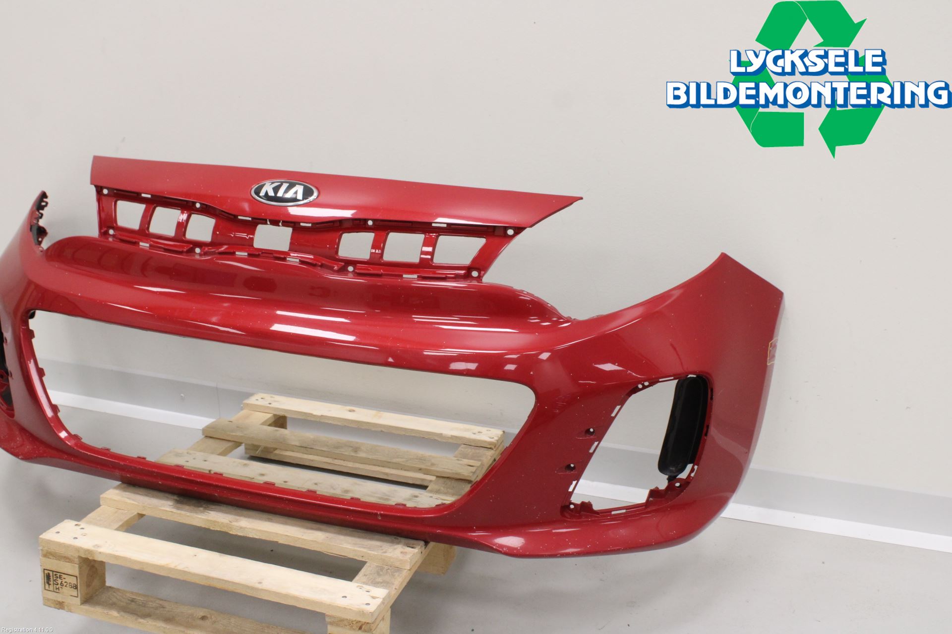 Kia RIO 12-16 Stötfångarbeklädnad Fram
