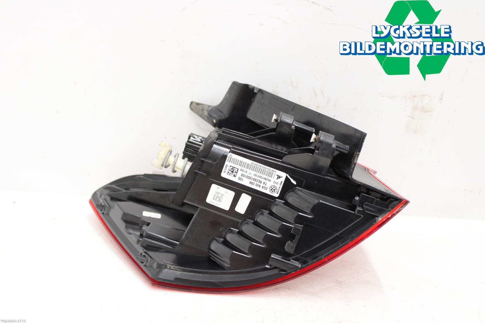 Volkswagen VW T-ROC 18- Bakljus Höger