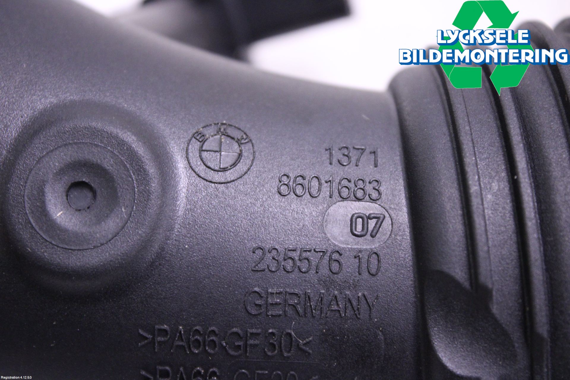 BMW 5 G30/G31/F90 17-23 Laddluft-Intercoolerrör
