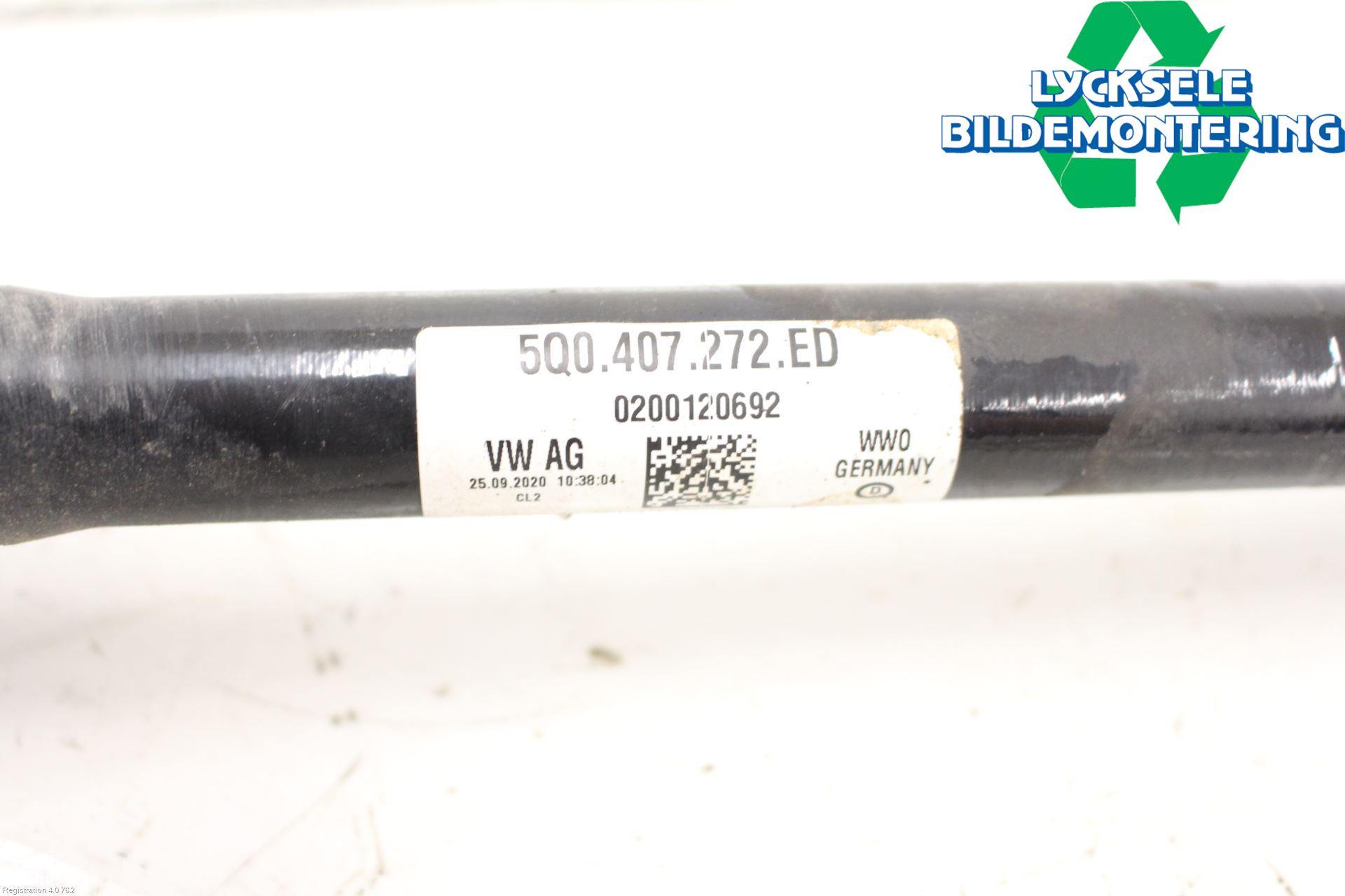 Audi A3/S3 8Y 21- Drivaxel Fram Höger