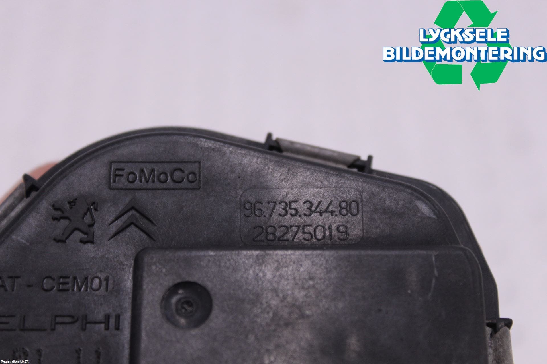 Ford FIESTA 09-12 Injspjällhus