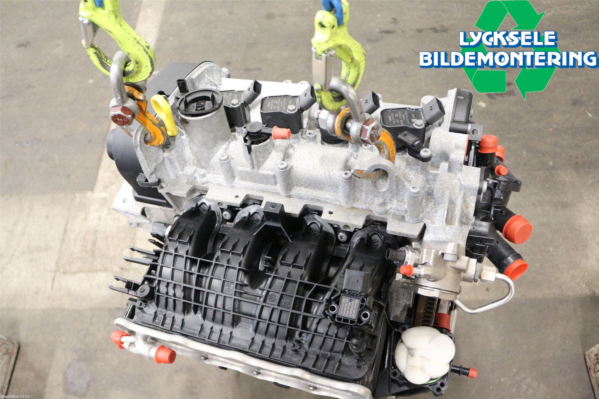 Volkswagen VW POLO 10-17 Motor Bensin