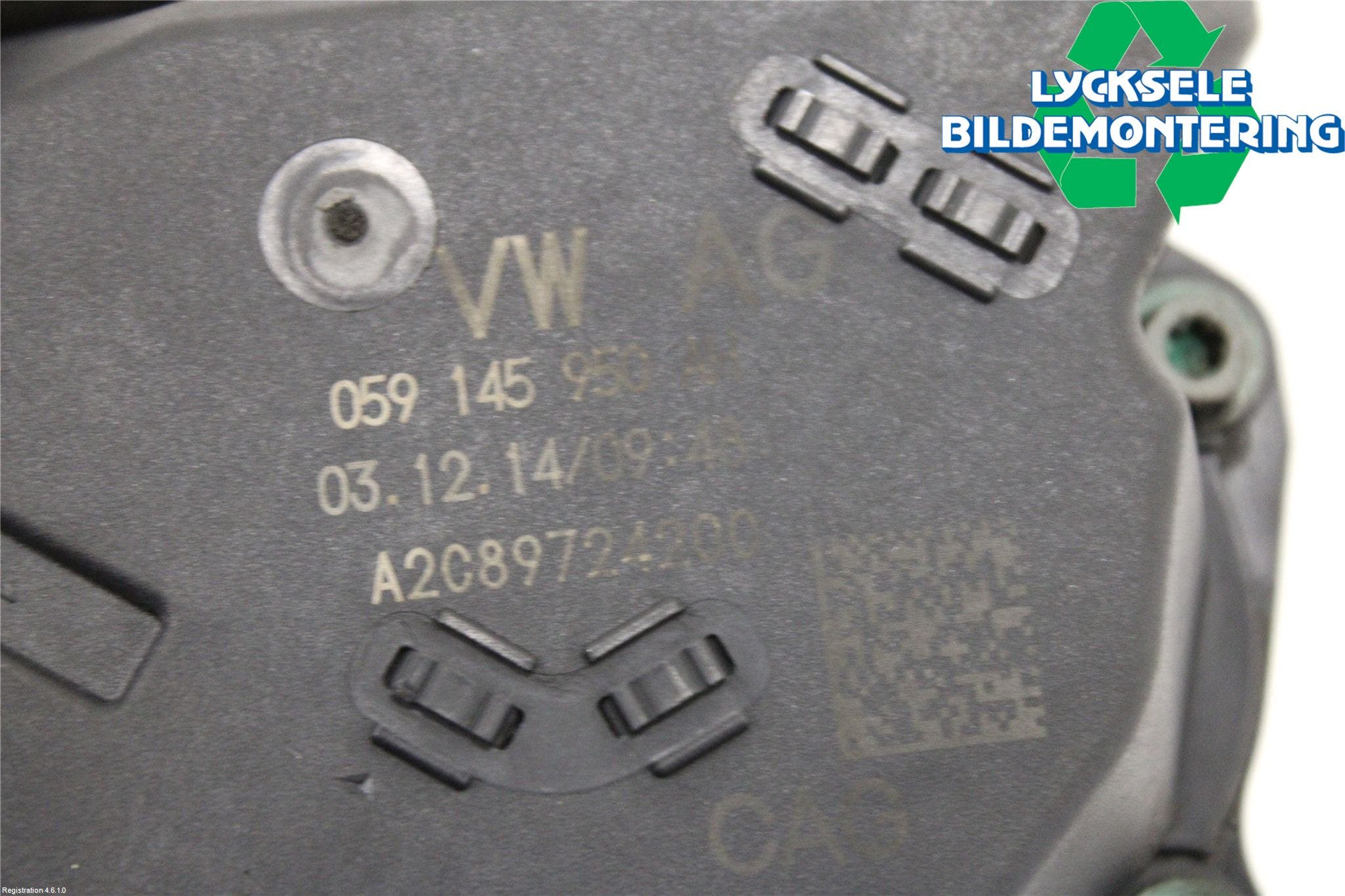 Audi A6 ALLROAD 12-18 Injspjällhus