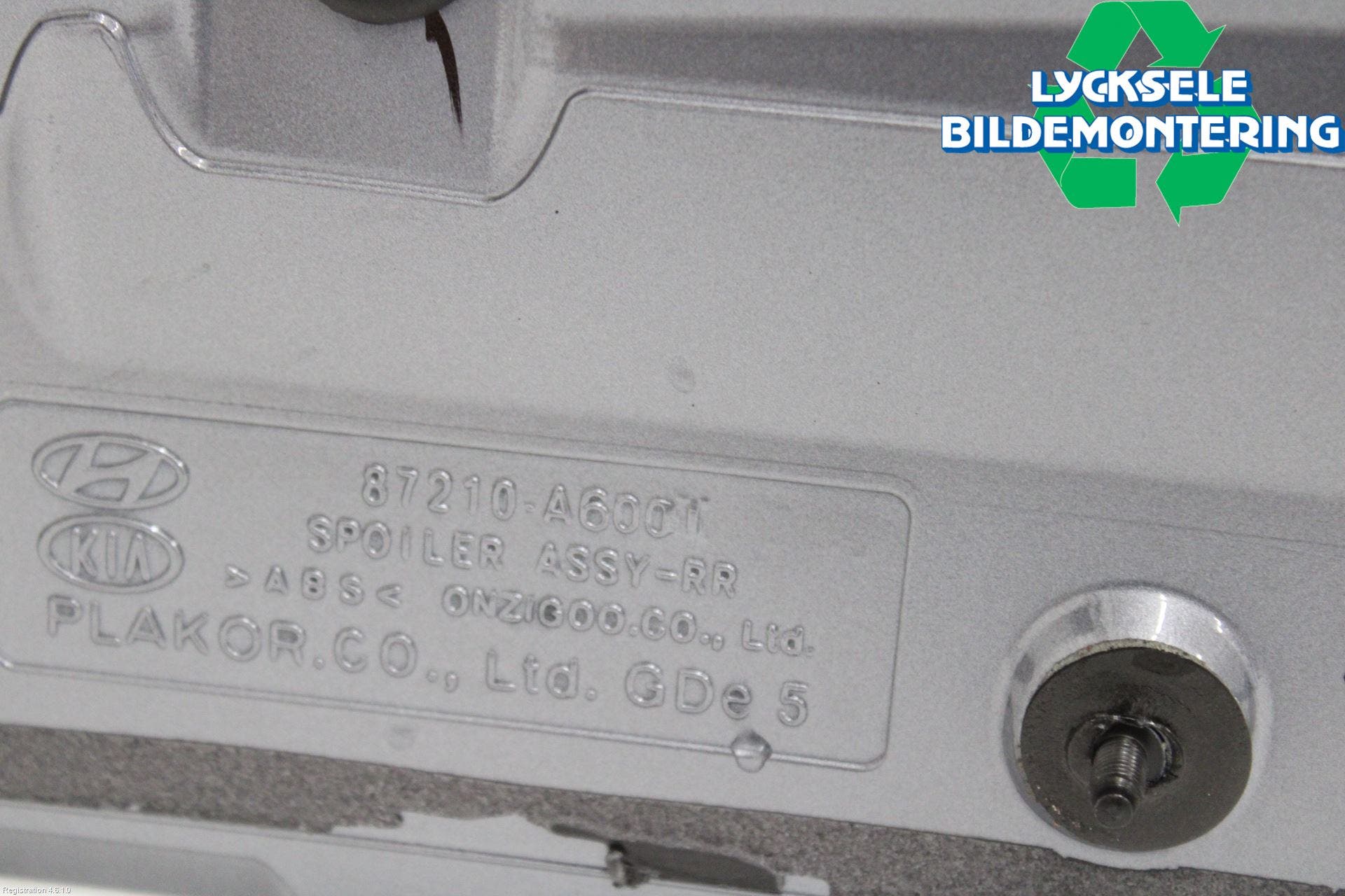 Hyundai i30 GD 13-17 Spoiler Baklucka