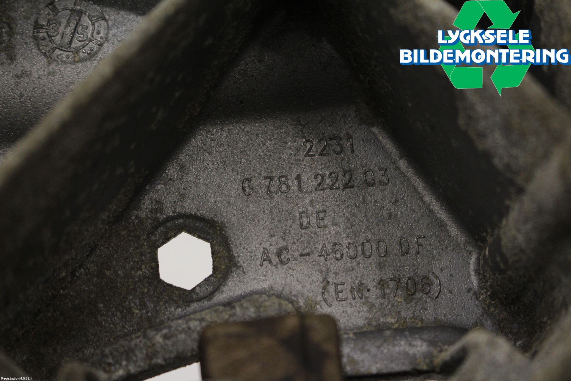 BMW 5 F10/F11/F18 09-17 Växellådsfäste