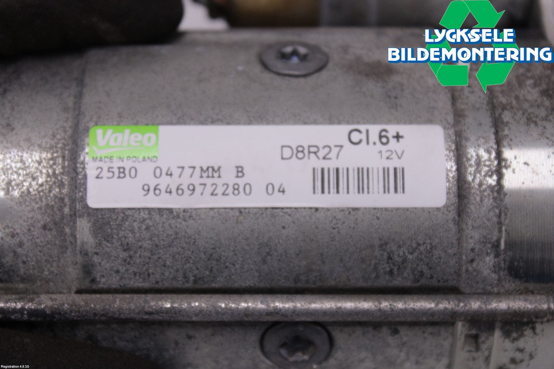 Peugeot 5008 10-16 Startmotor Diesel