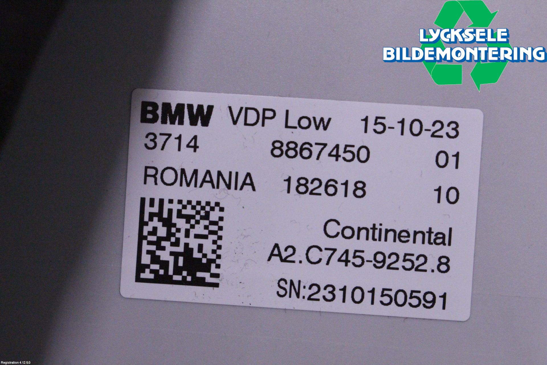 BMW 5 G30/G31/F90 17-23 Styrenhet Fjädring