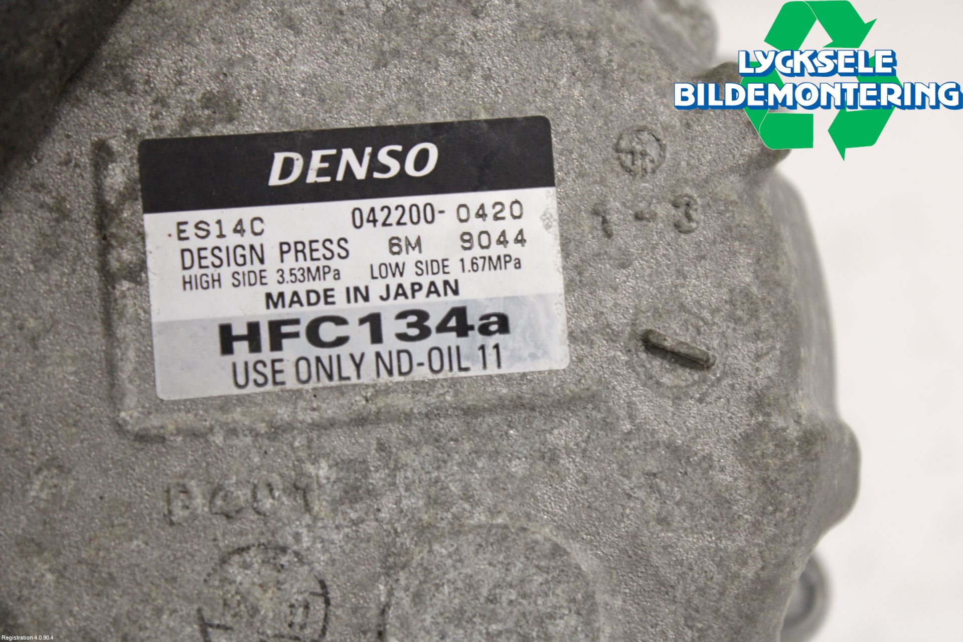 Toyota AURIS 10-12 Ac Kompressor