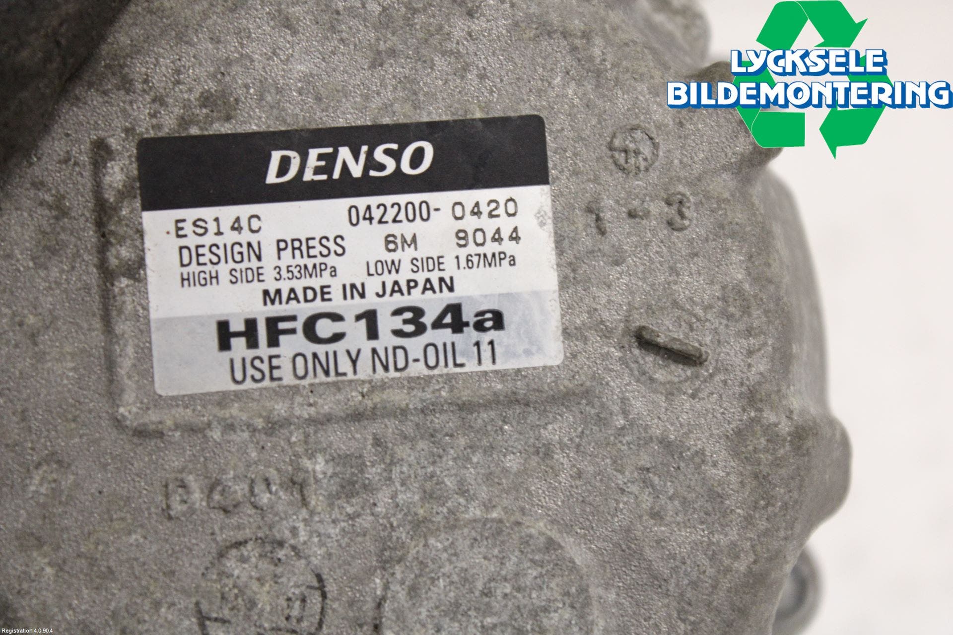 Toyota AURIS 10-12 Ac Kompressor