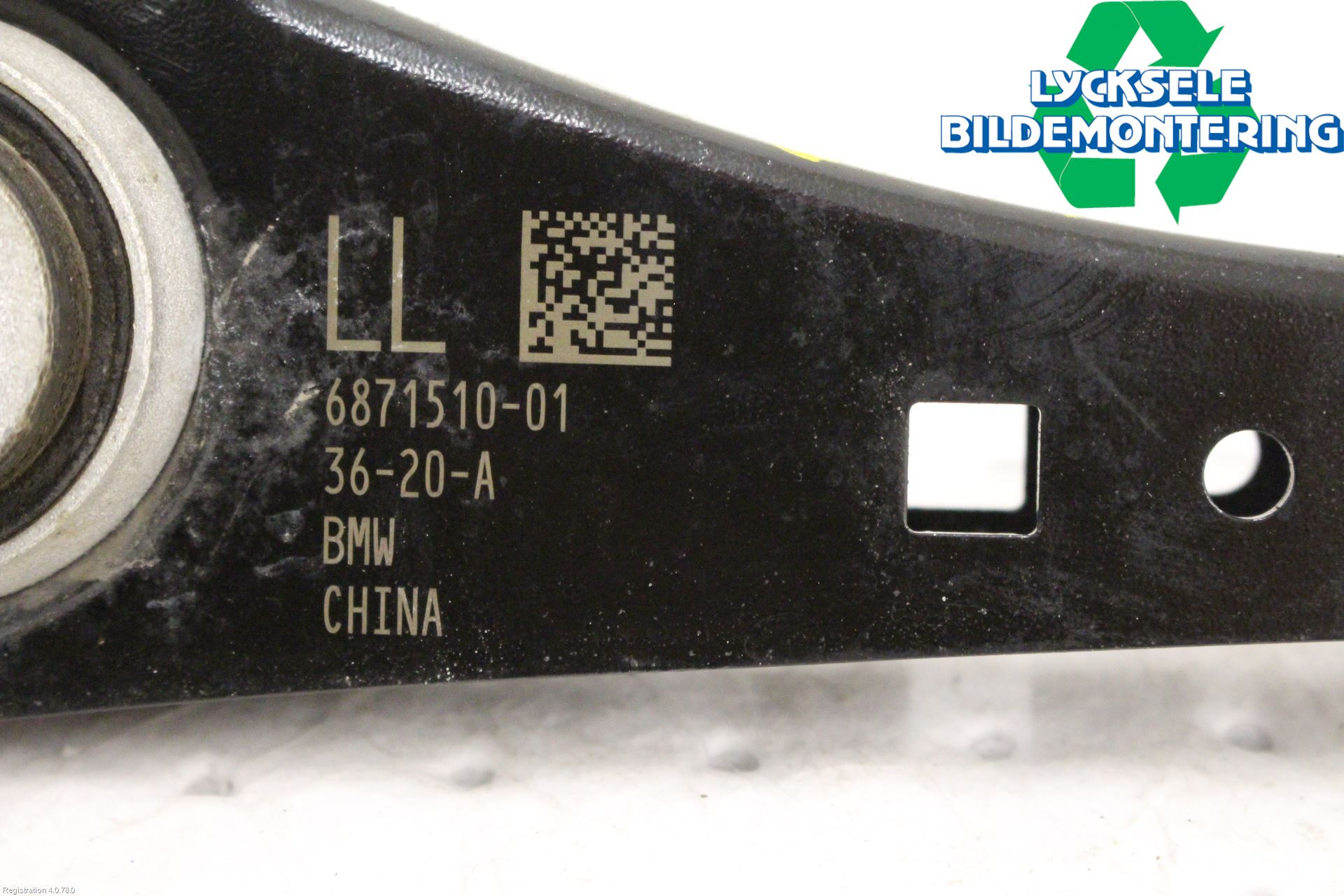 BMW X3 G01 18- Bärarm Bak Vä-Hö