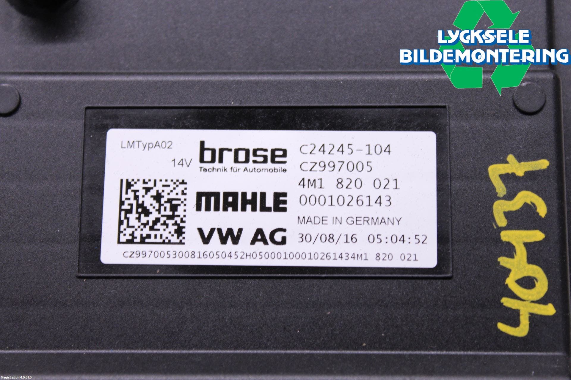 Audi A5 17- Ac Värmefläkt