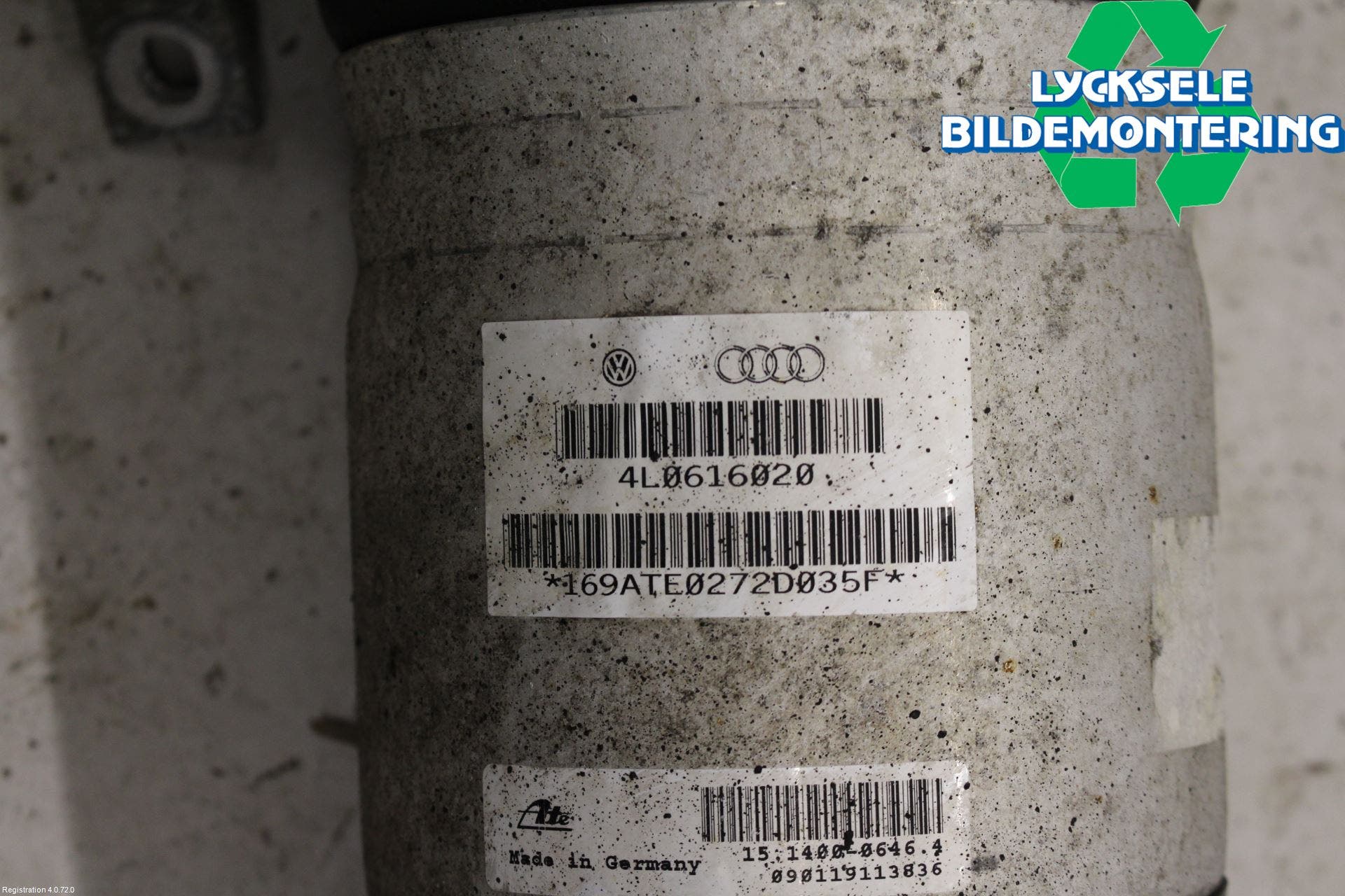 Audi Q7/SQ7 Fjäderben Bak Höger