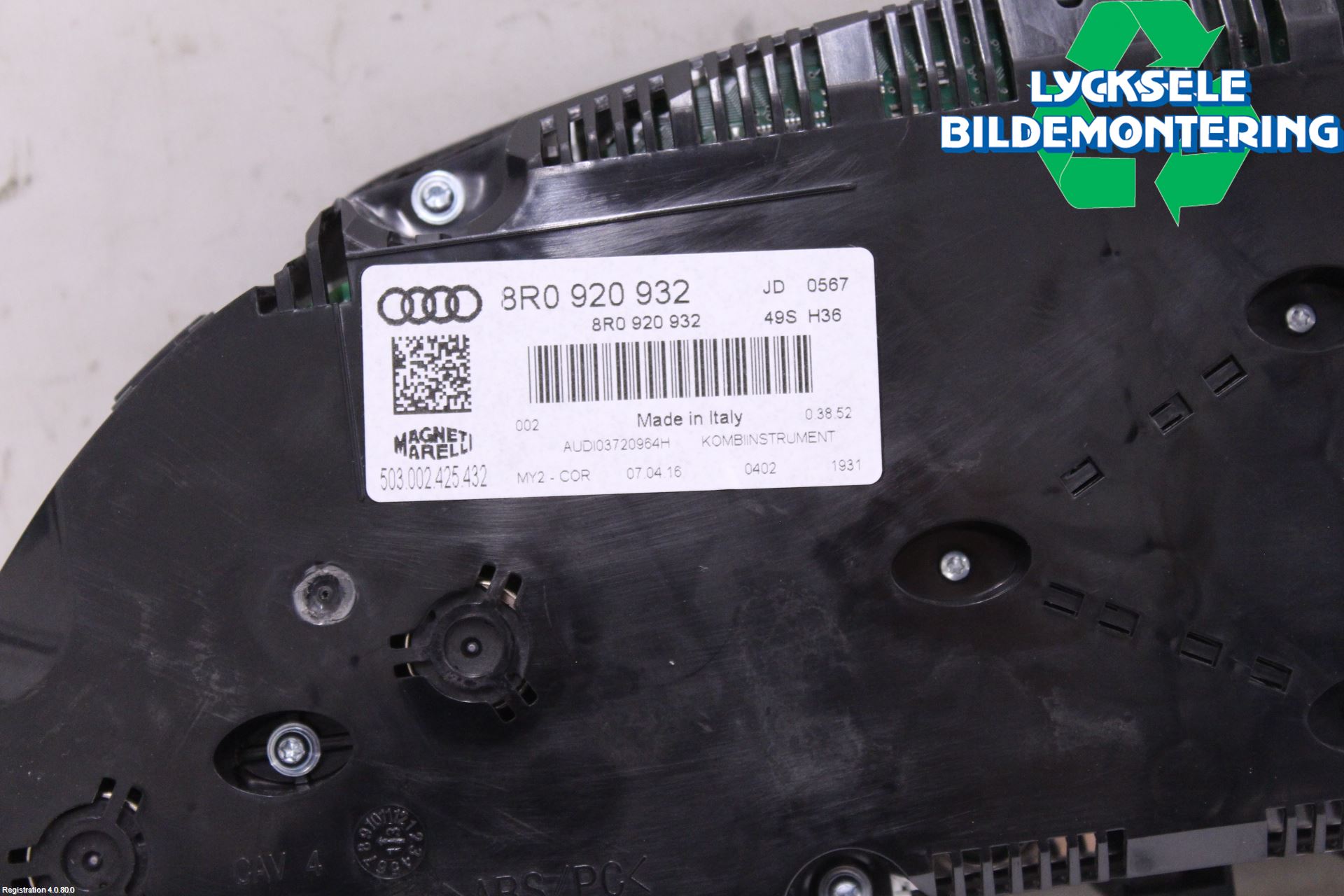Audi Q5 09-16 Instrument Komb