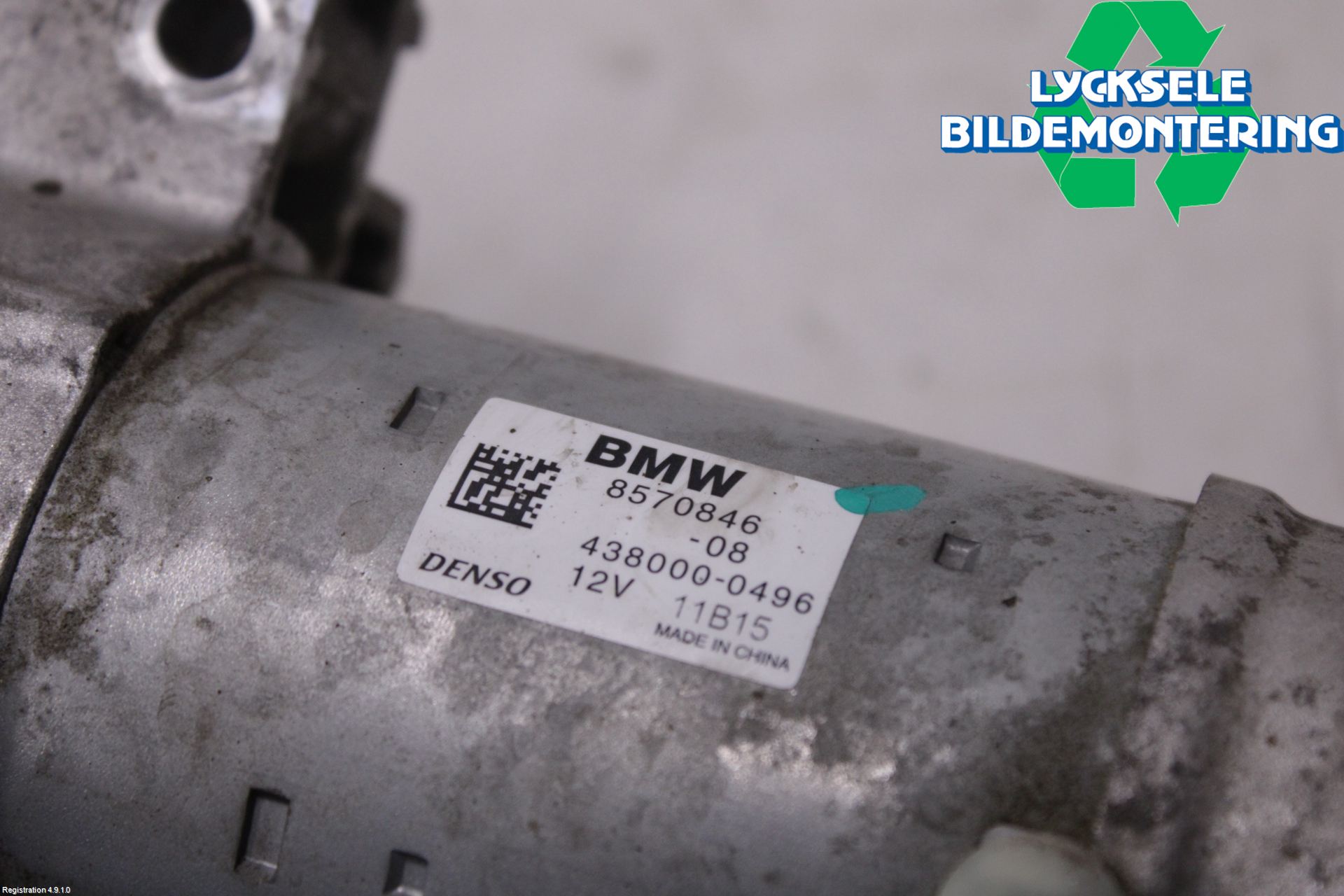 BMW 3 F30/F31/F80 12-19 Startmotor Diesel