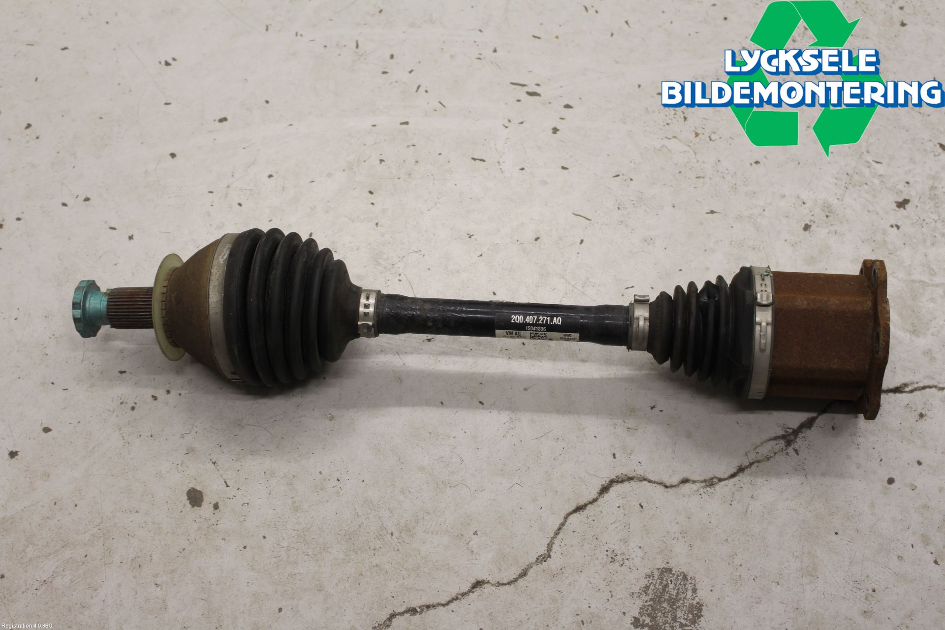 Seat IBIZA V 21- Drivaxel Fram Vänster