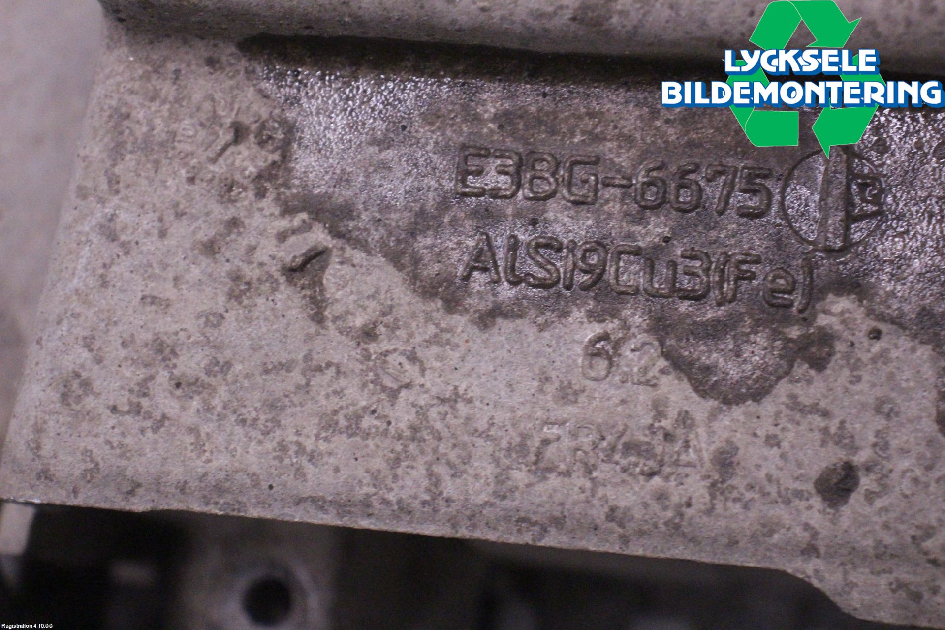 Ford FIESTA 13-17 Oljetråg