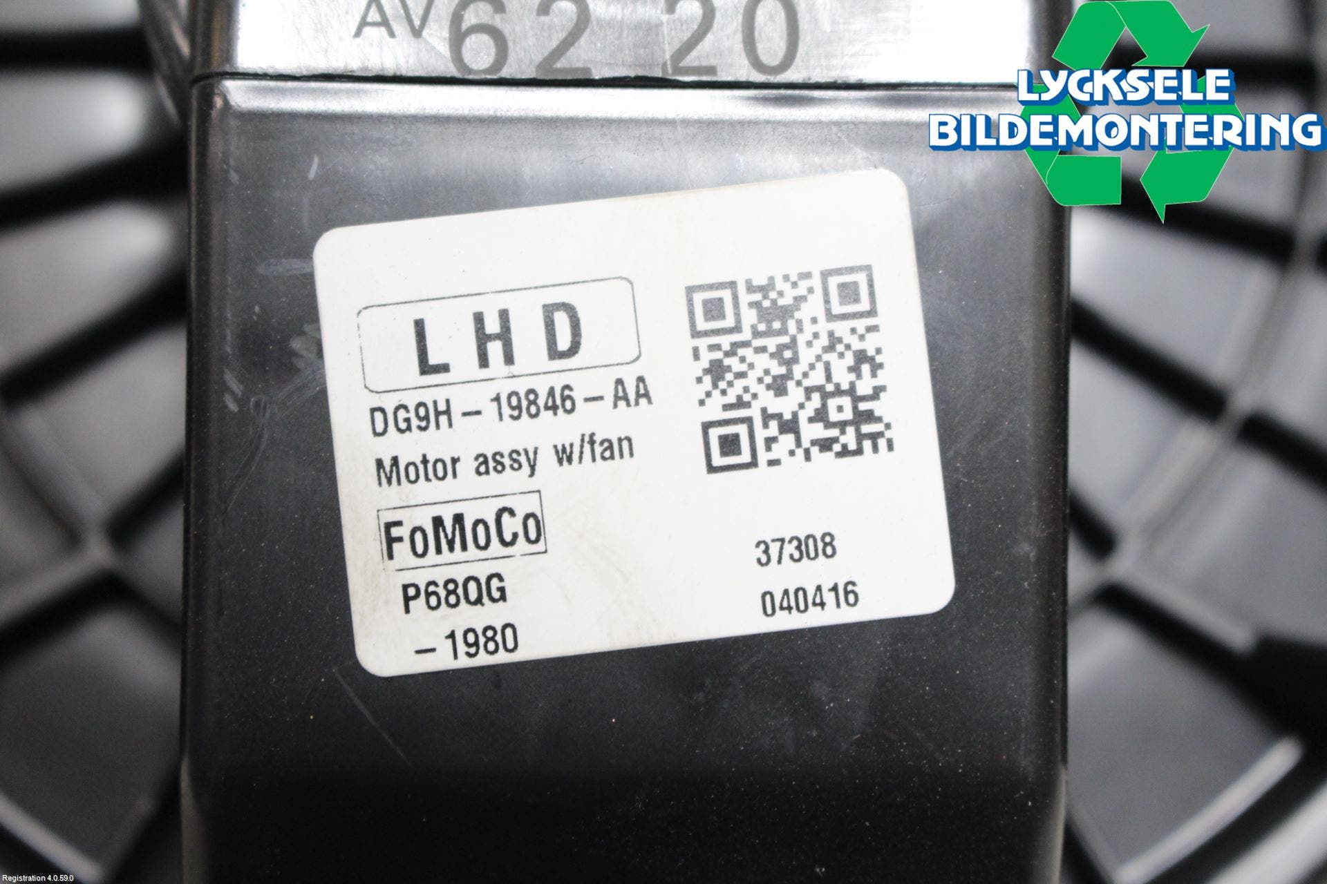 Ford GALAXY 16- Ac Värmefläkt