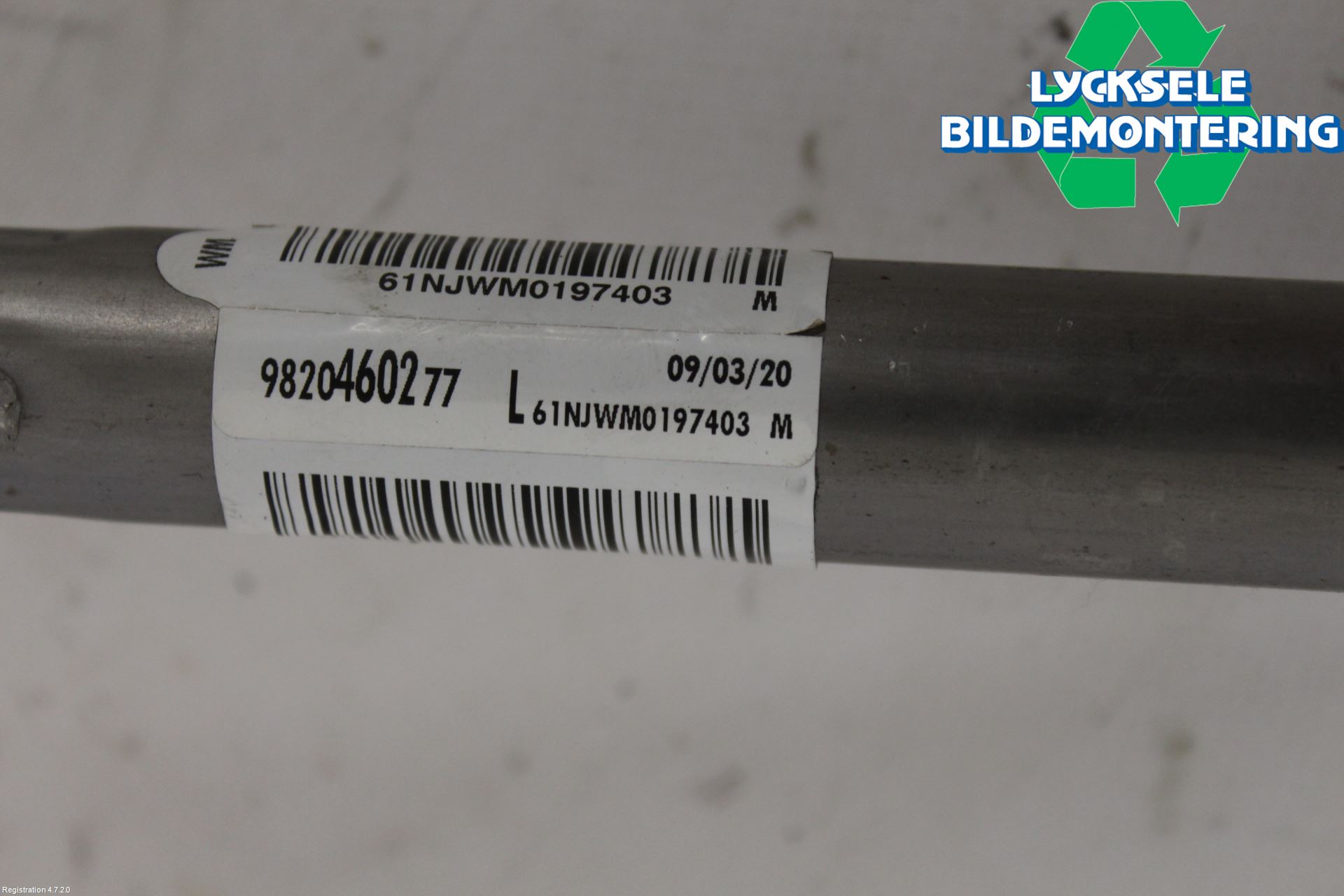 Peugeot 3008 17-24 Rattaxelagg Justerbart