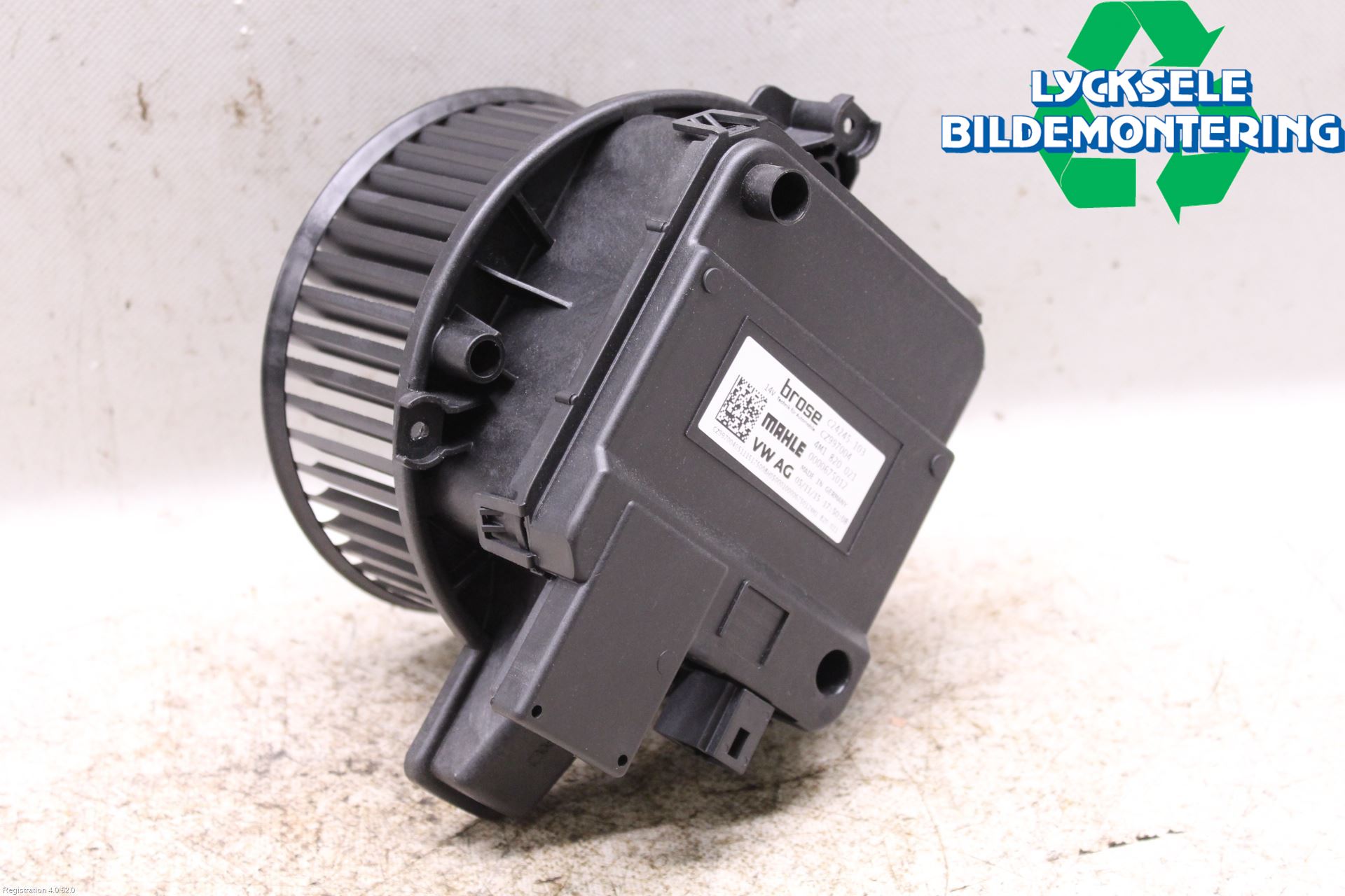 Audi A4/S4 B9 16-19 Ac Värmefläkt