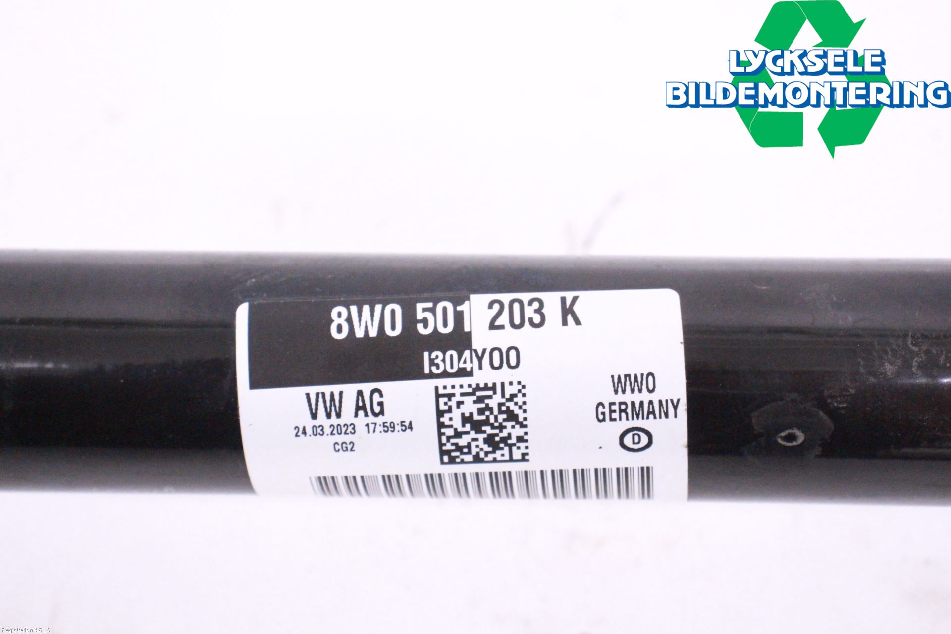 Audi A4/S4 B9 20- Drivaxel Bak Vänster