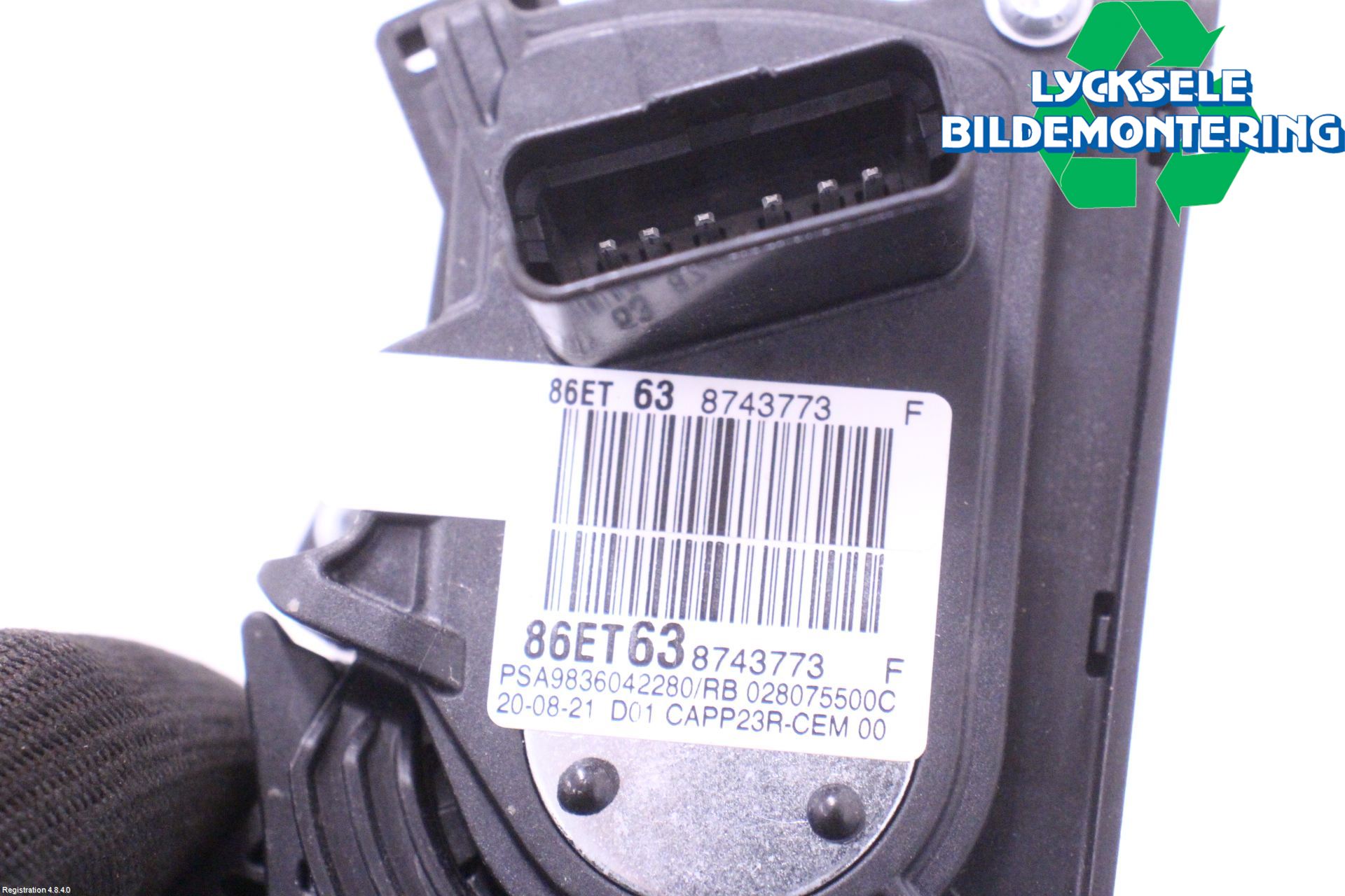 Peugeot PARTNER/E-PARTNER 19- Gaspedal