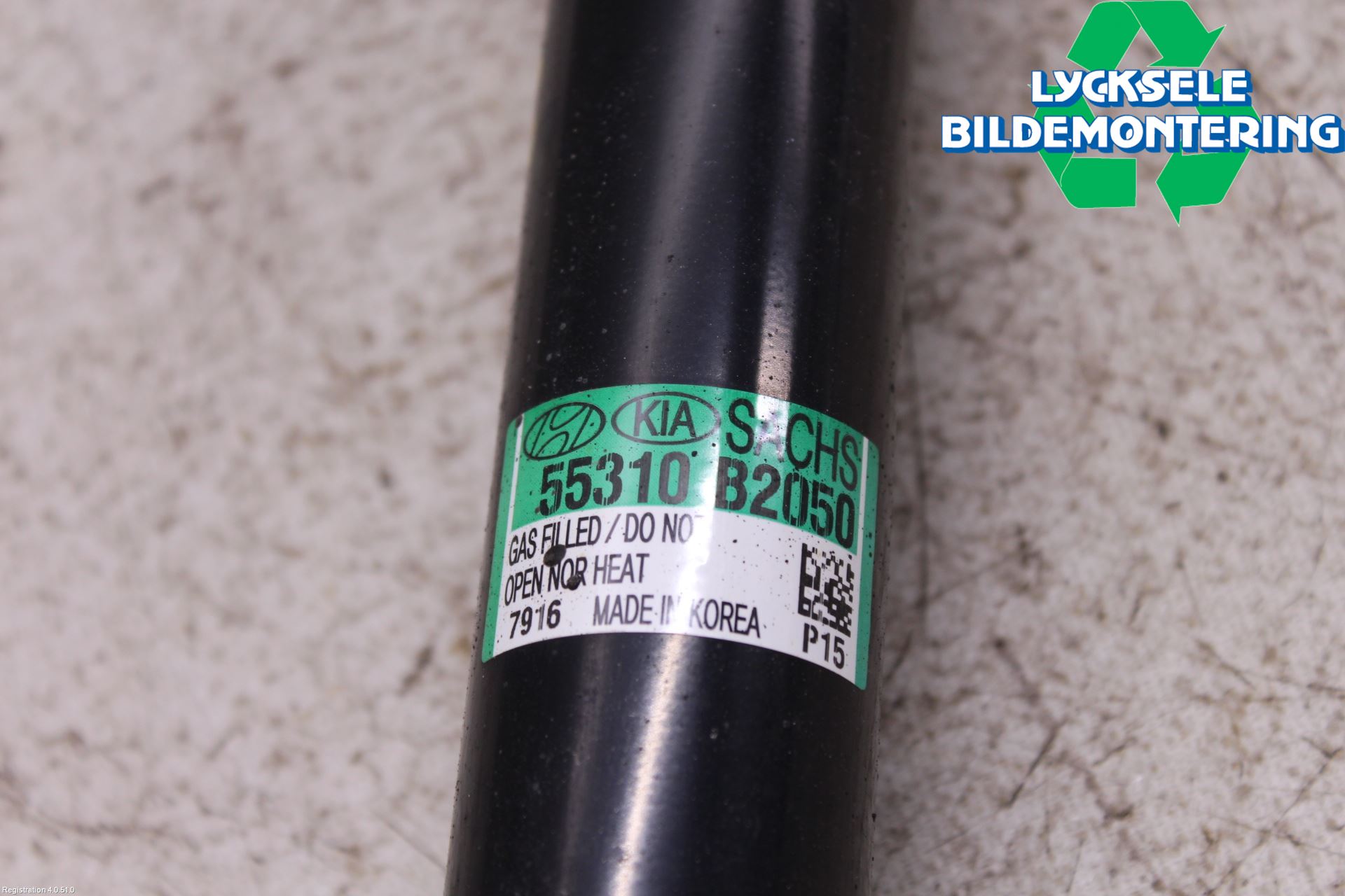 Kia SOUL 09- Stötdämpare Bak