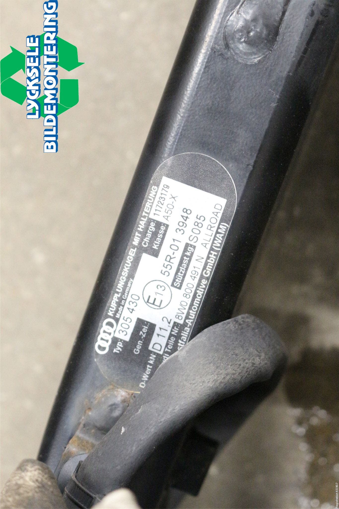 Audi A4 ALLROAD 17- Dragkrok