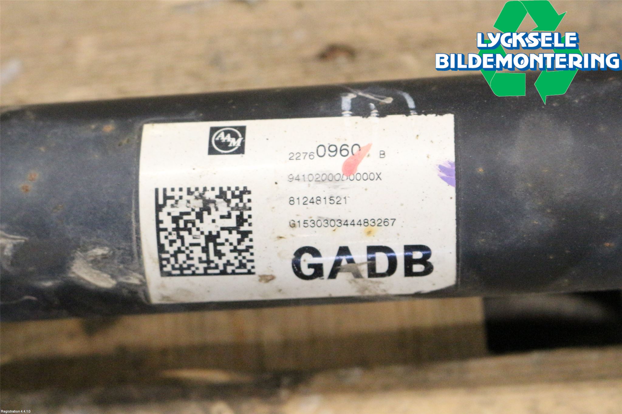 Chevrolet SILVERADO PICKUP Mellanaxel Främre 4Wd