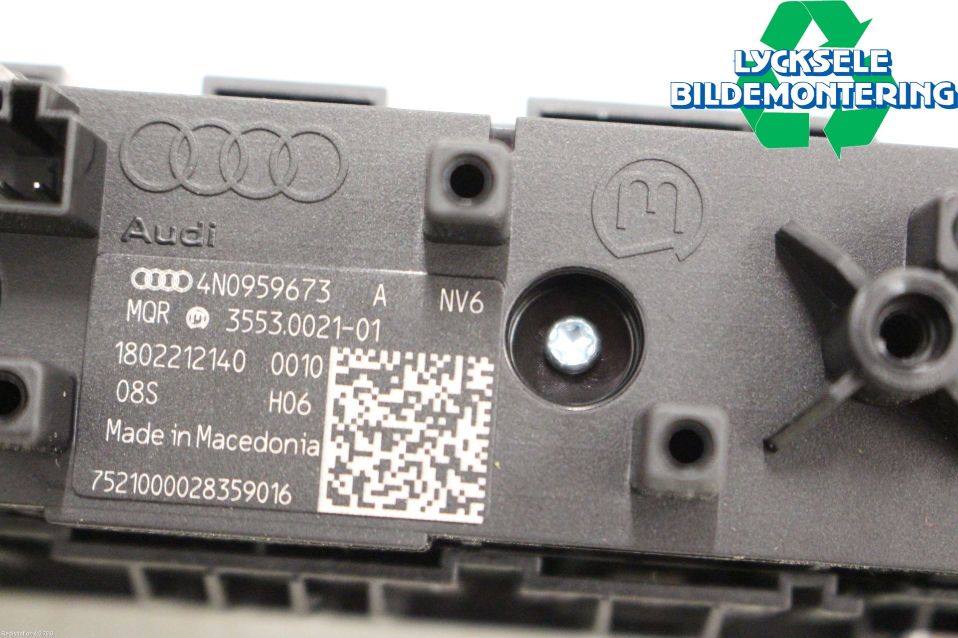 Audi A6 F2/C8 19- Strömställare Multifunktion