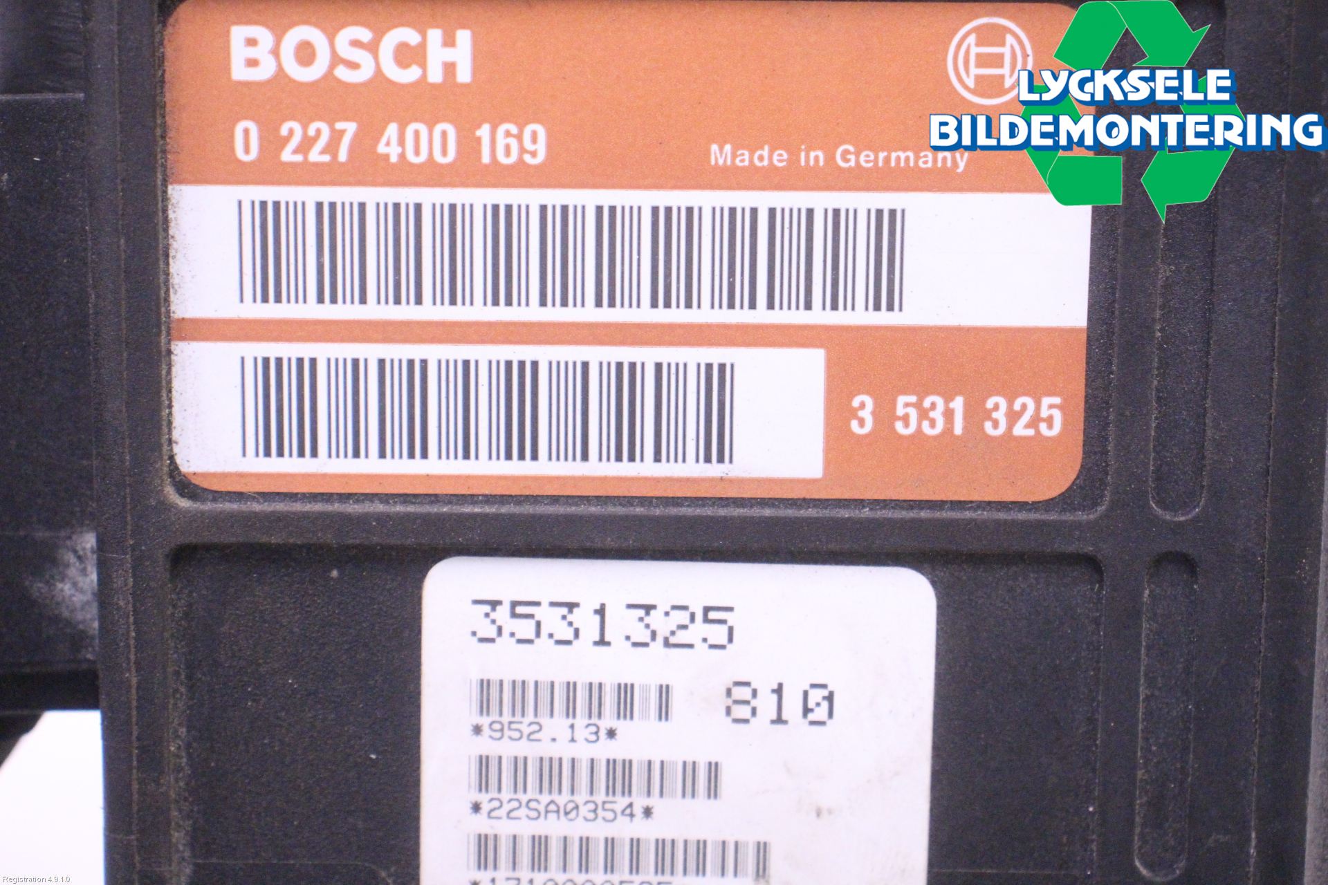 Volvo 740 88-92 Styrenhet Tändning