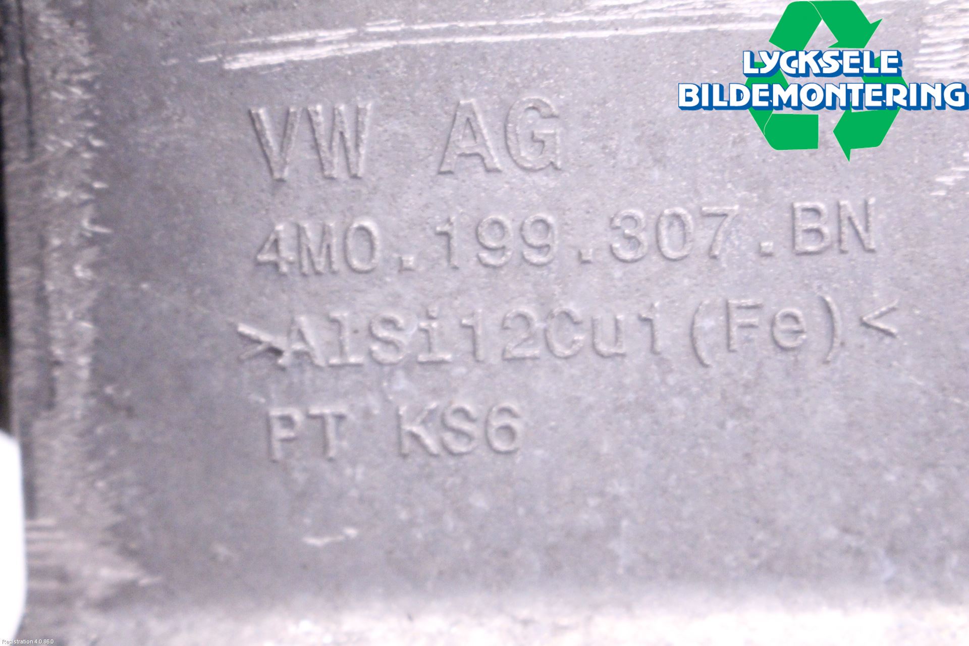 Audi A4/S4 B9 20- Motorfäste