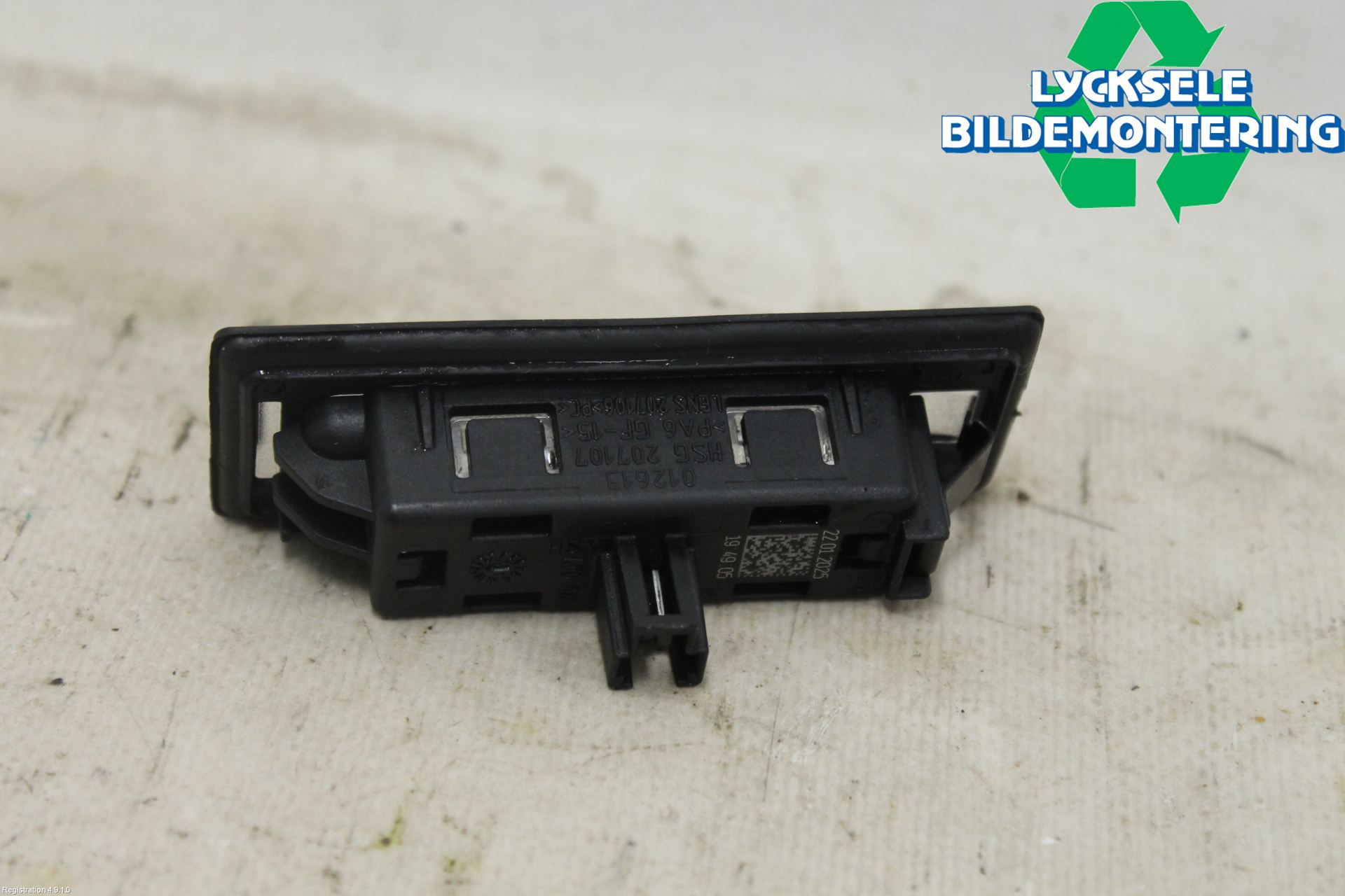 Audi Q3 F3 19- Skylt Belysning