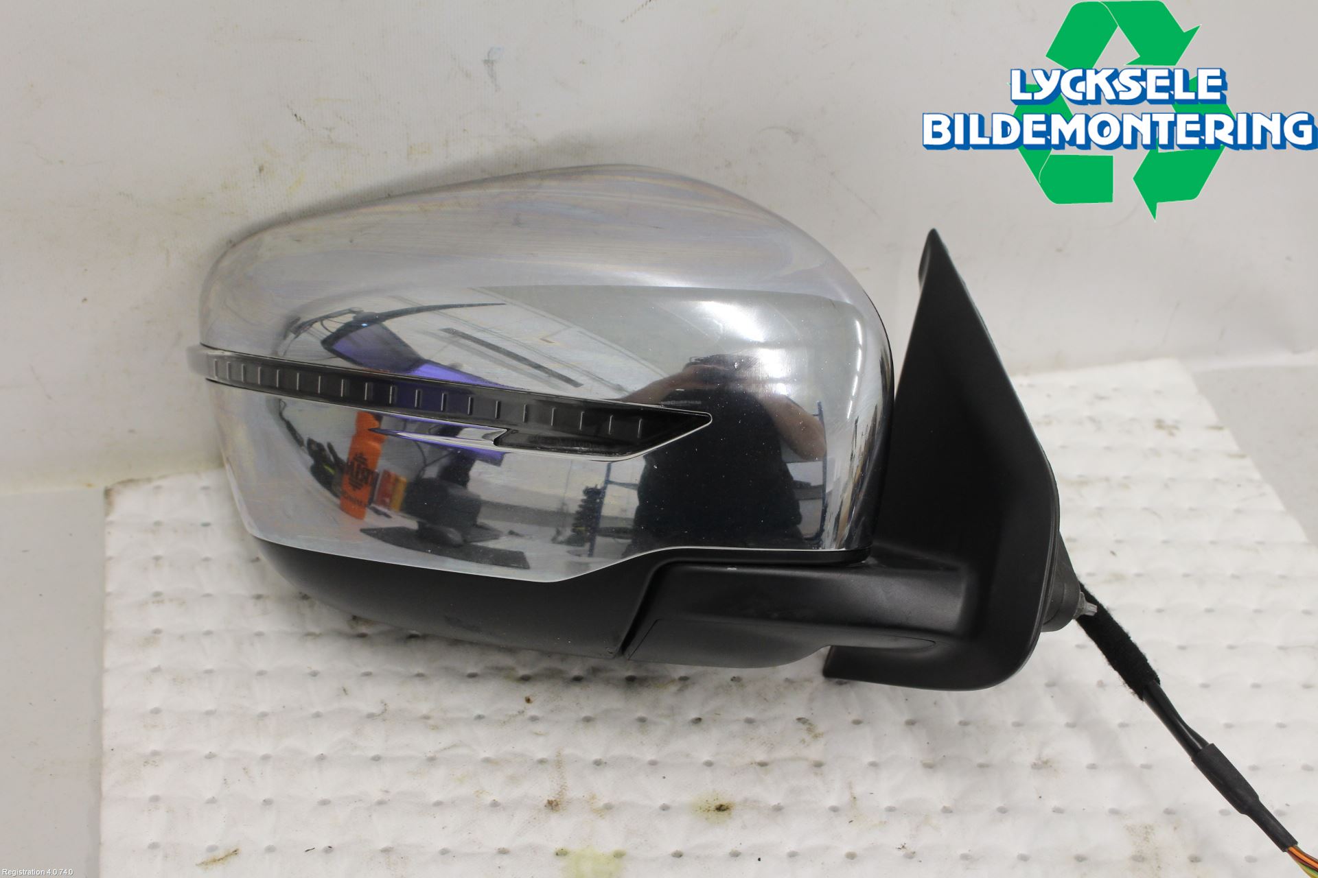Nissan NAVARA 05-16 Spegel Yttre El Hö